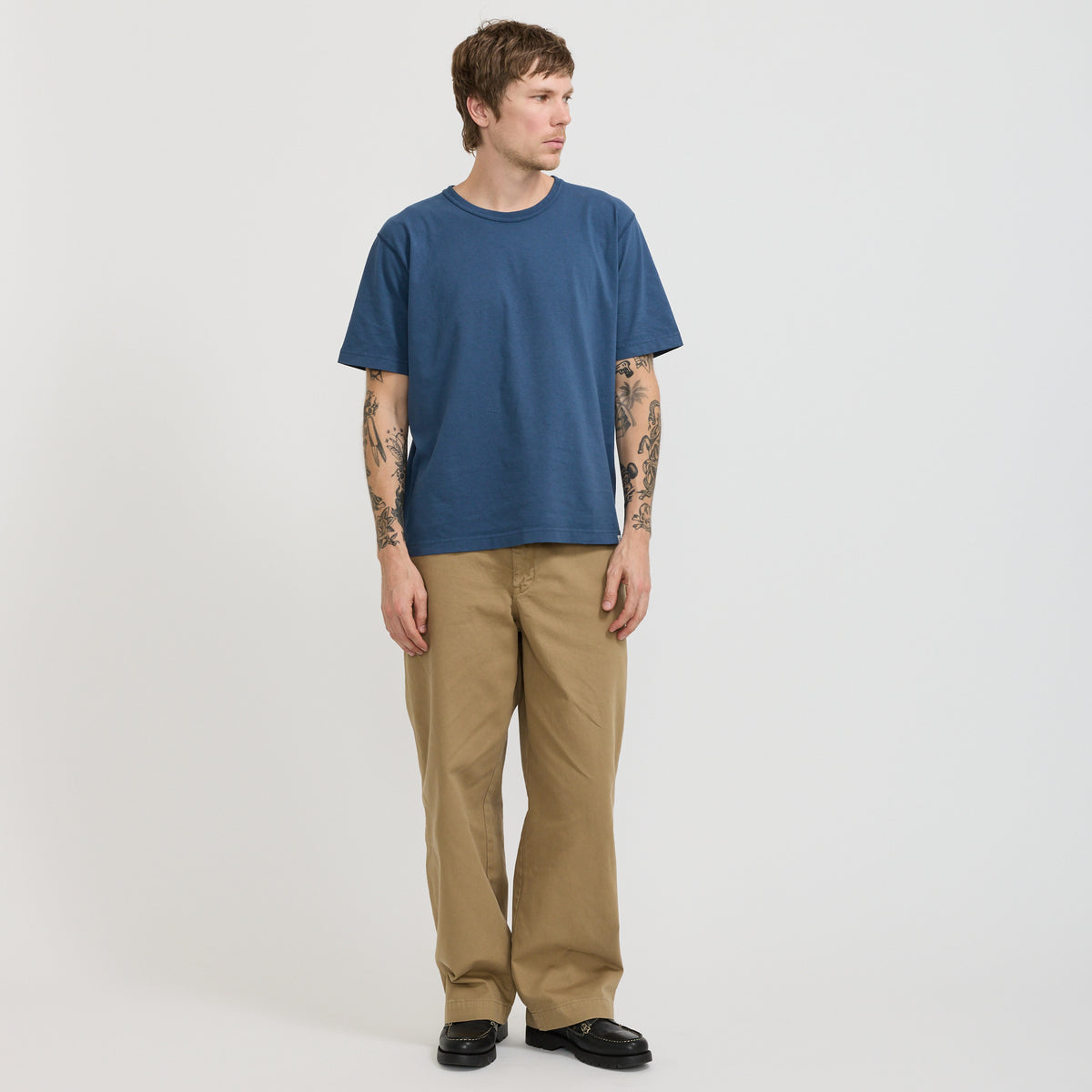 Norse Projects Nordmarka Broken Twill Chino Lead Grey - image 2