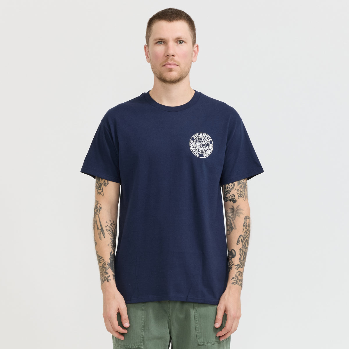 Atlantic Coastal Supplies | Diver Tee Navy | Maplestore