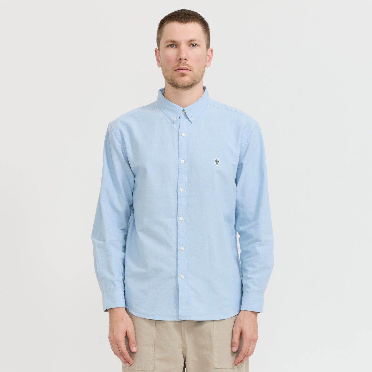 Service Works | Artichoke Oxford Shirt Blue | Maplestore