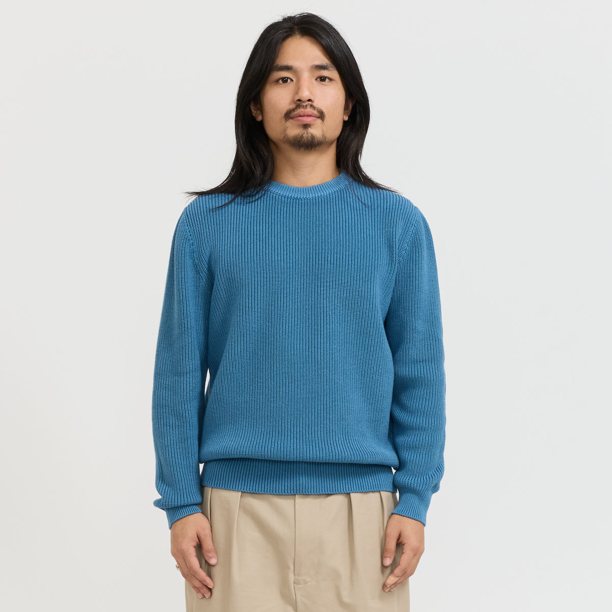 Mooncastle | Cotton Heavy Weight Crewneck Ajisai | Maplestore