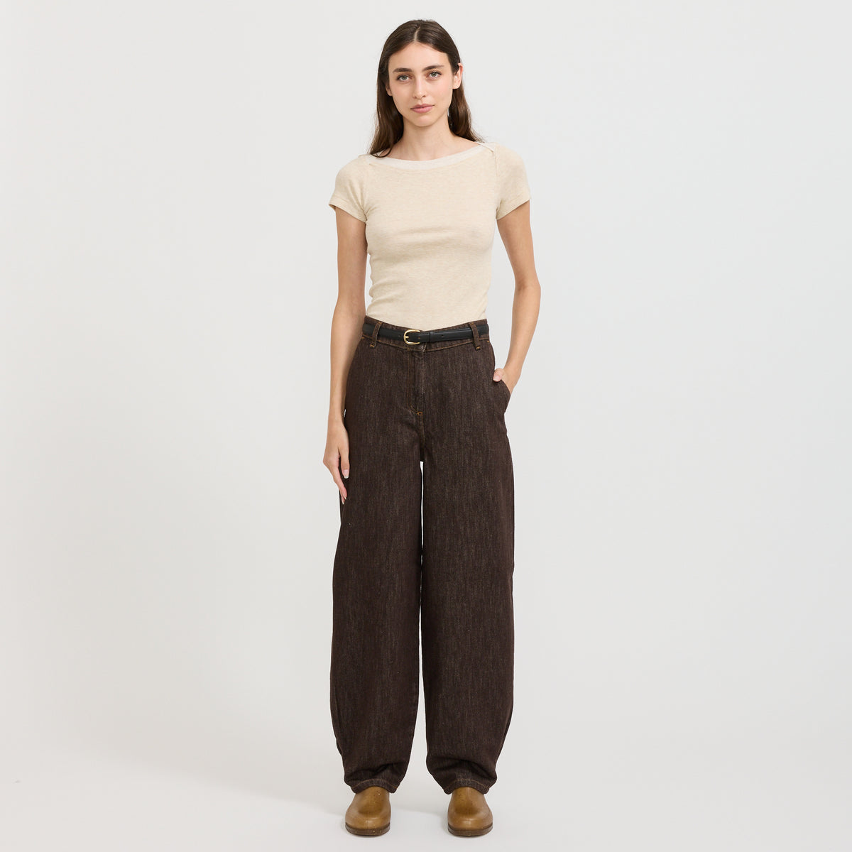Sessun | Carles Pants Brownim | Maplestore