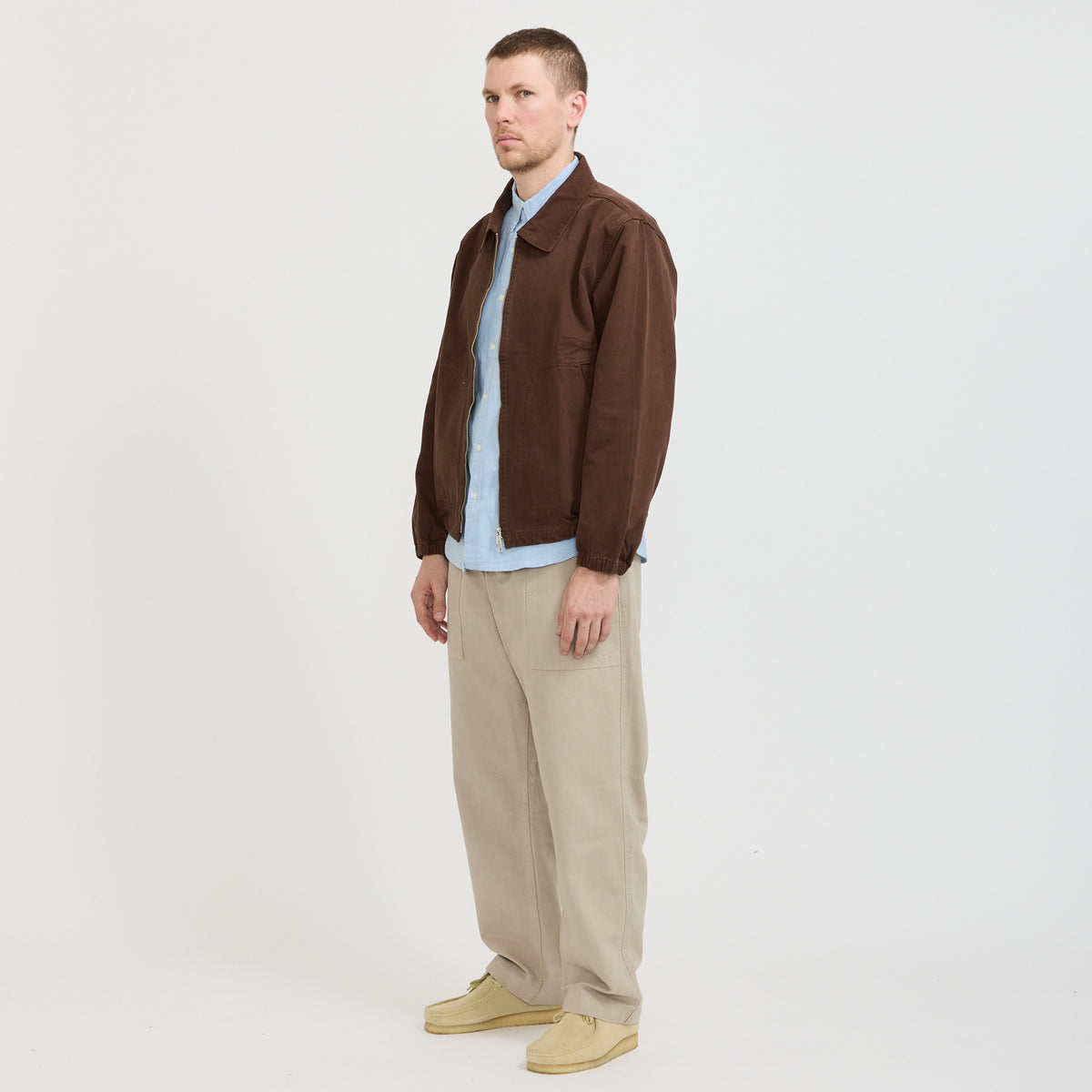 Service Works | Twill Work Jacket Brown | Maplestore