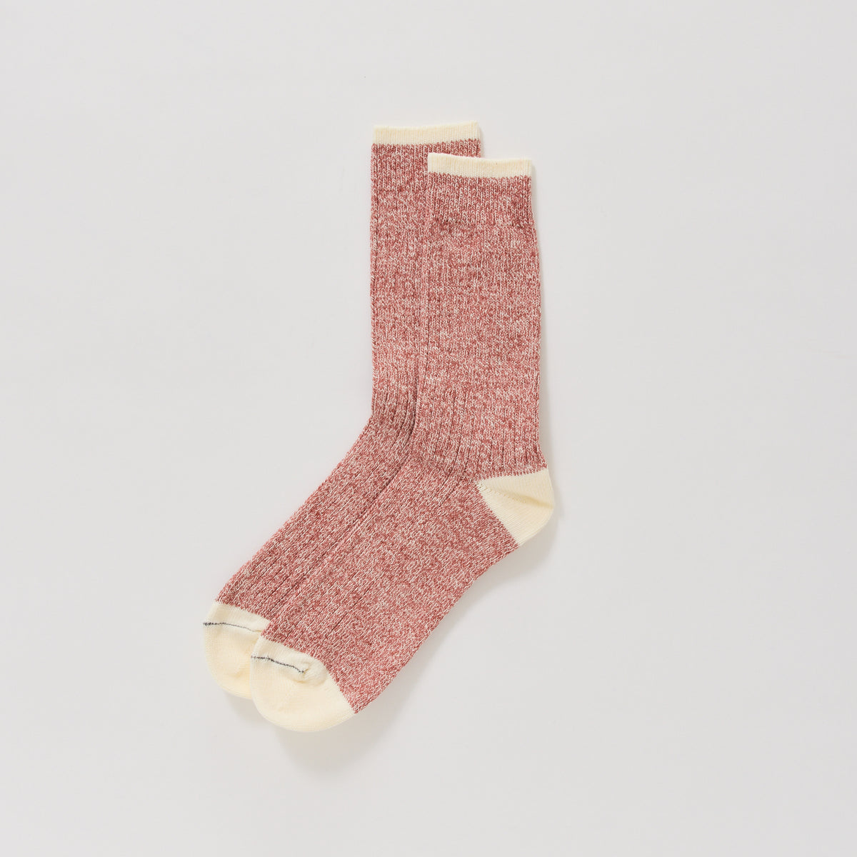 Beams Plus | Ragg Socks Red | Maplestore