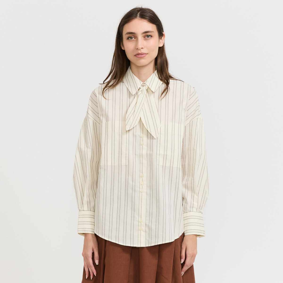 Sessun | Cecily Shirt Whibrowny | Maplestore
