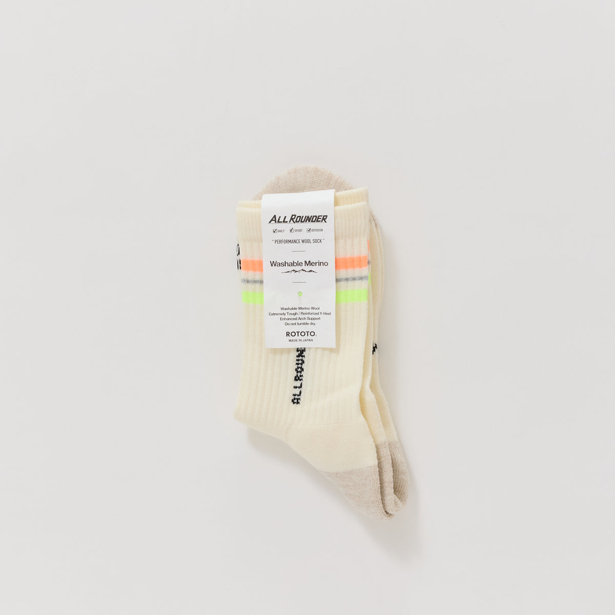 Rototo | Allrounder Merino Cushion Stripe (INN) | Maplestore