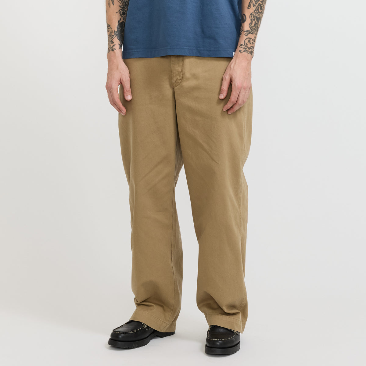 Norse Projects Nordmarka Broken Twill Chino Lead Grey - image 1