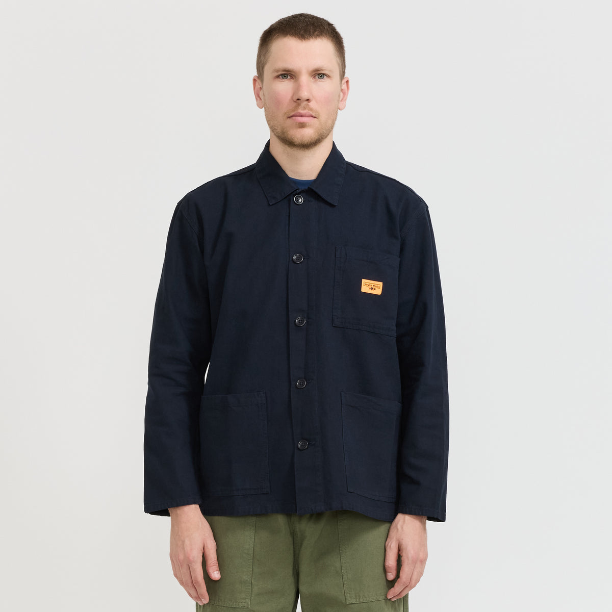 Service Works | Classic Chore Shirt Dark Navy | Maplestore