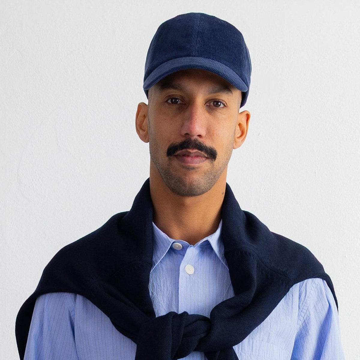 Corduroy Cap Soft Navy