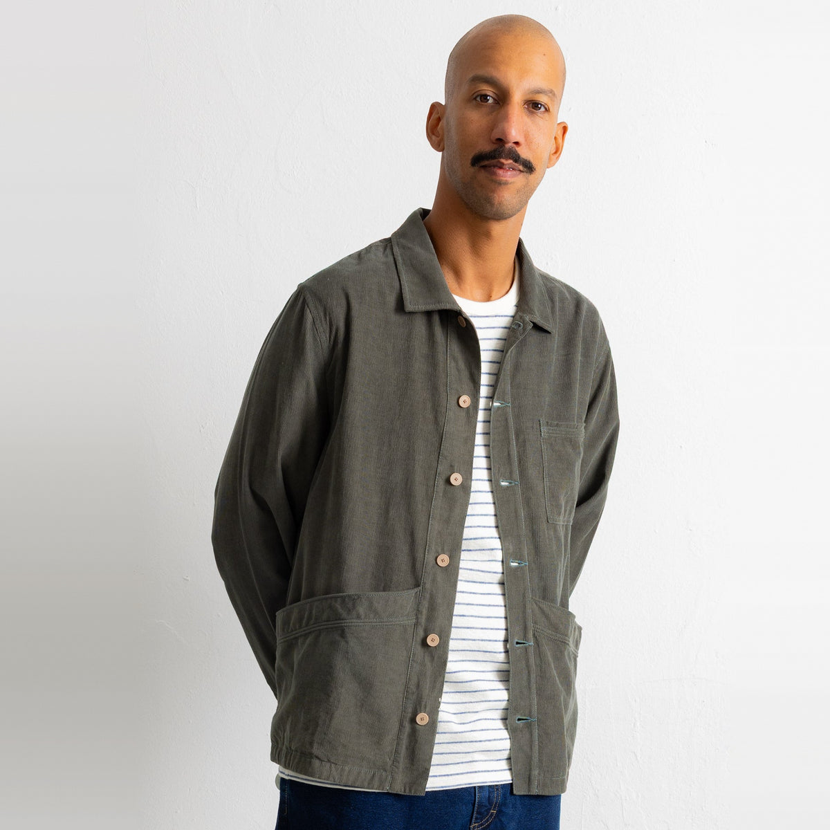 Meyer Shirt Jacket Dark Sage