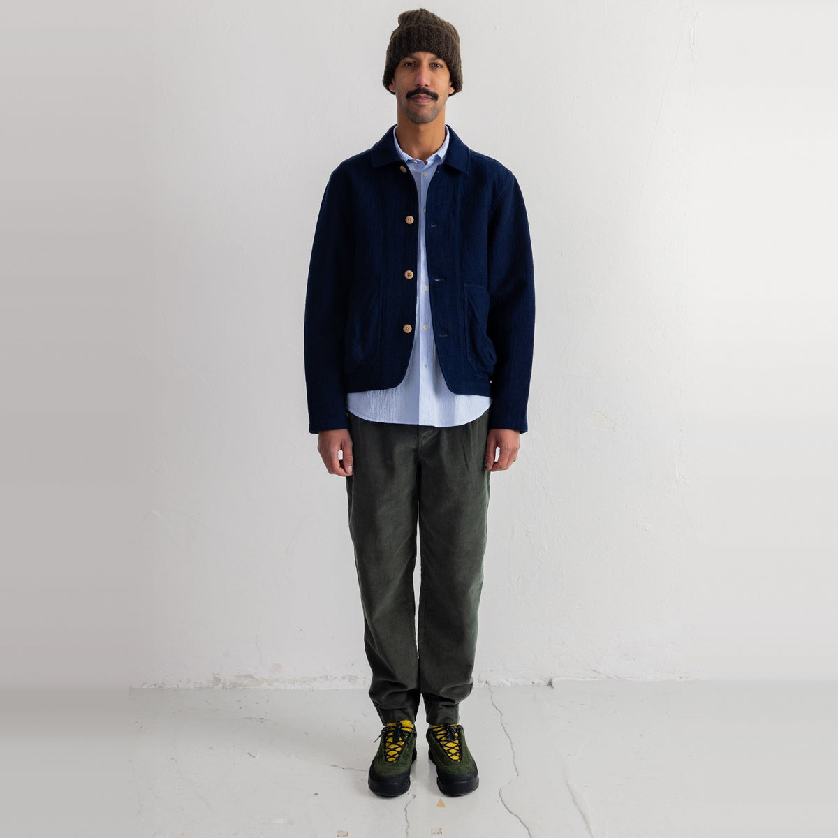 Prism Jacket Indigo Texture