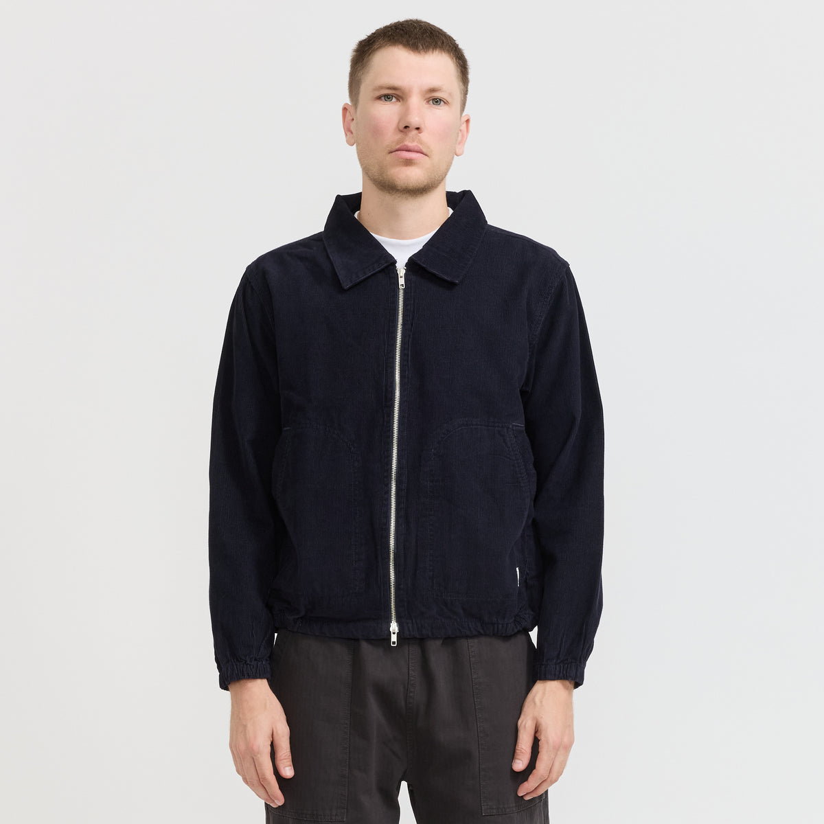 Service Works | Fine Cord Work Jacket Navy | Maplestore