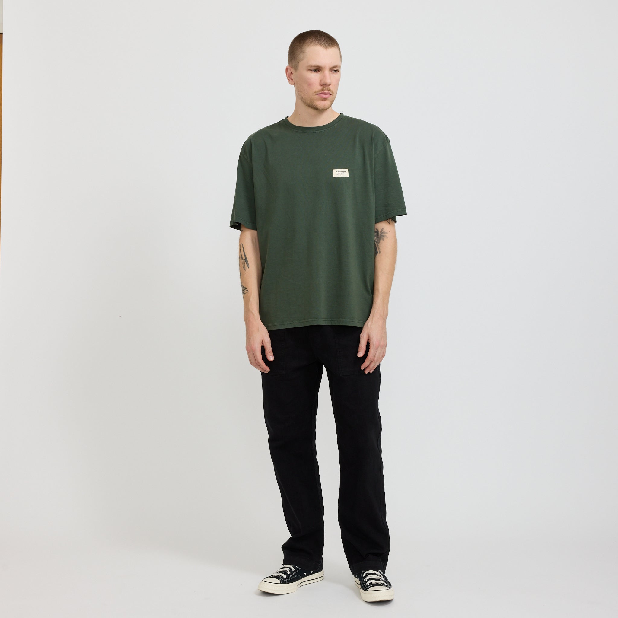 McTavish | Brushed Twill Pants Black | Maplestore