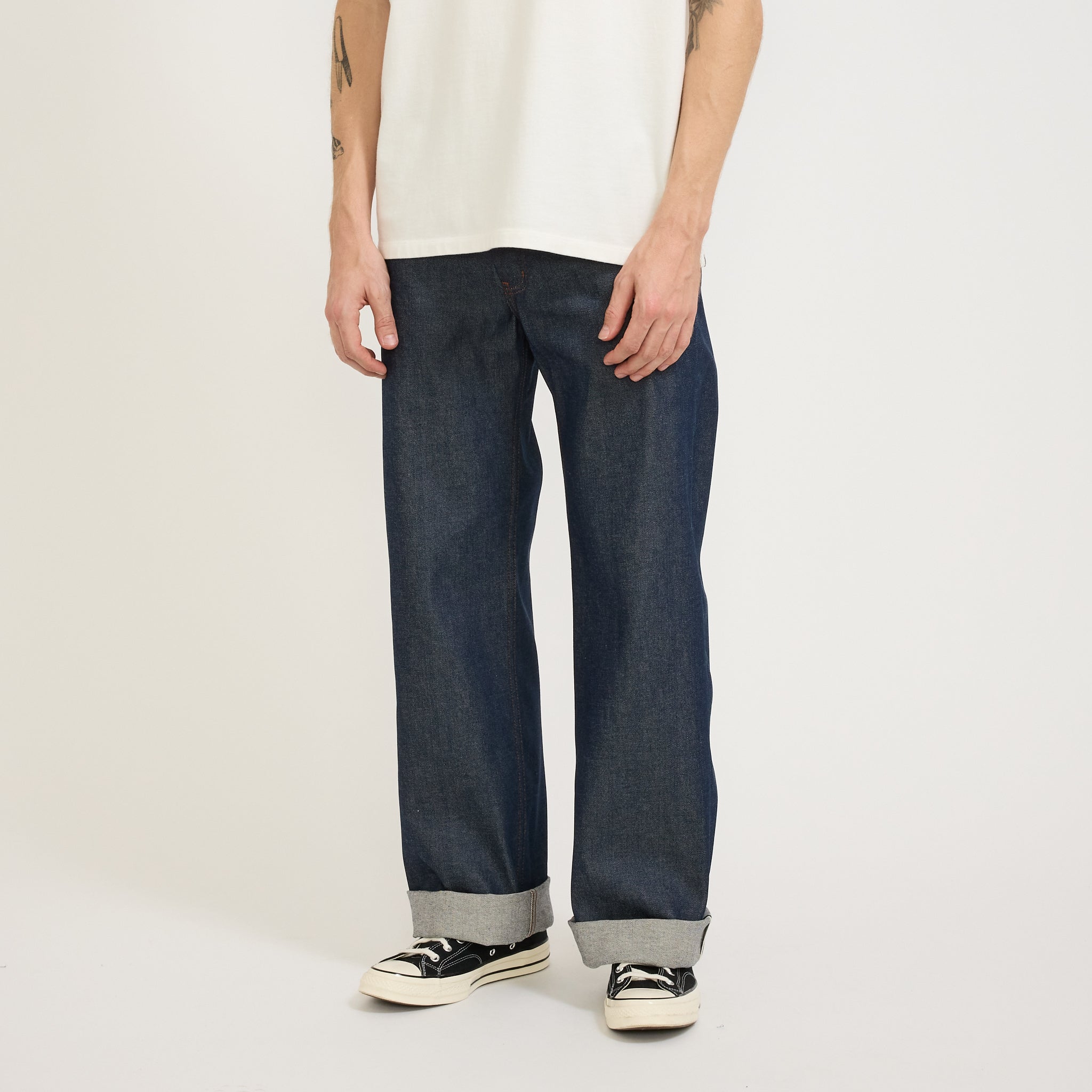 Naked & Famous | Strong Guy Natural Indigo Selvedge | Maplestore