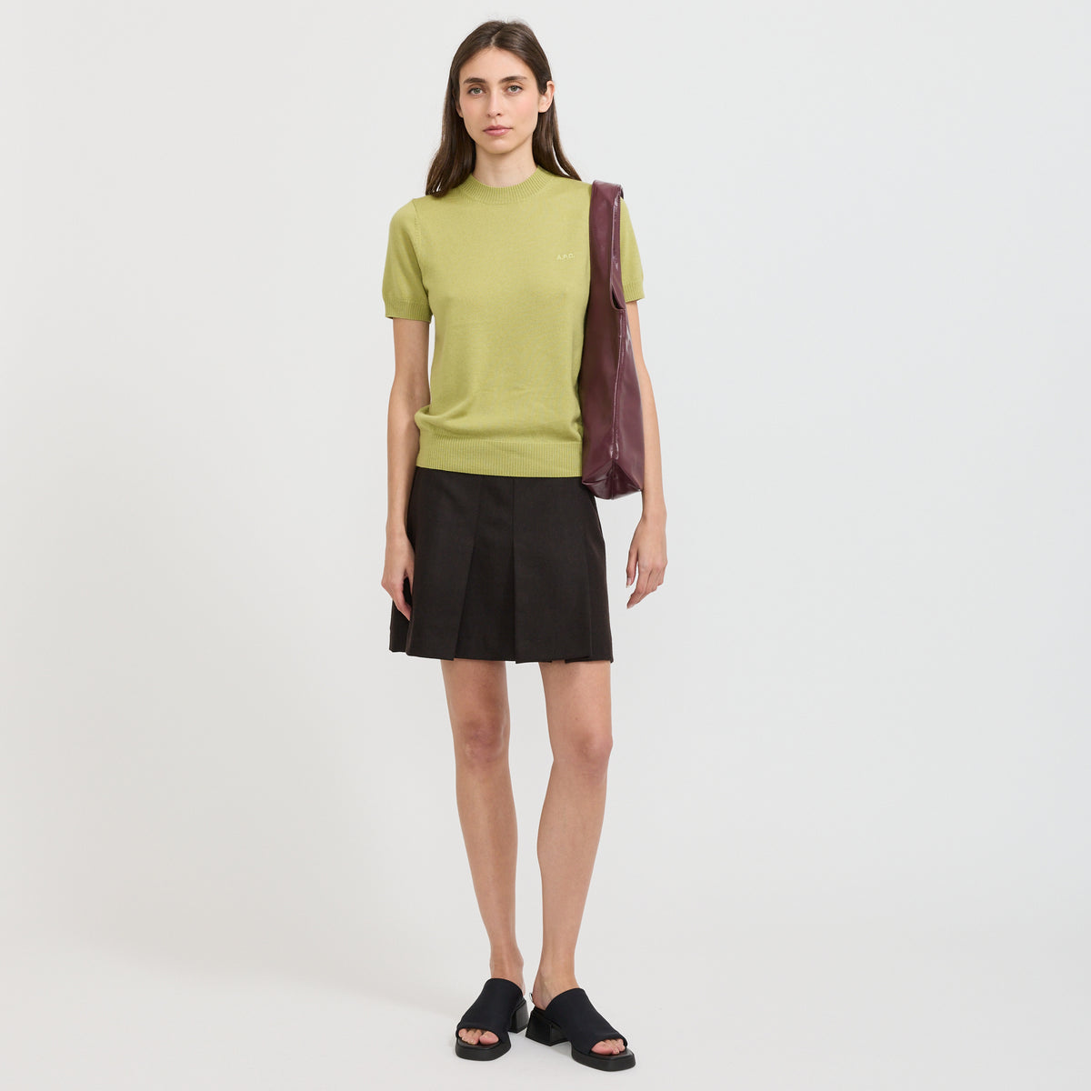 A.P.C. | Ninon Tote Small Purple | Maplestore