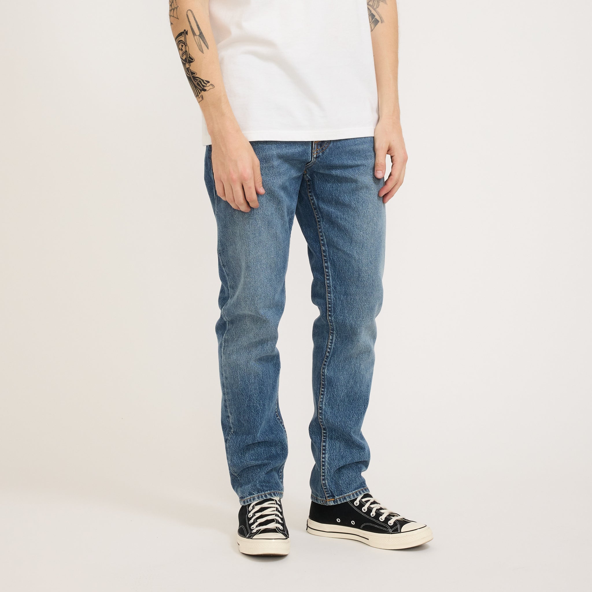 Nudie Jeans Co. | Steady Eddie II Blue Haze | Maplestore