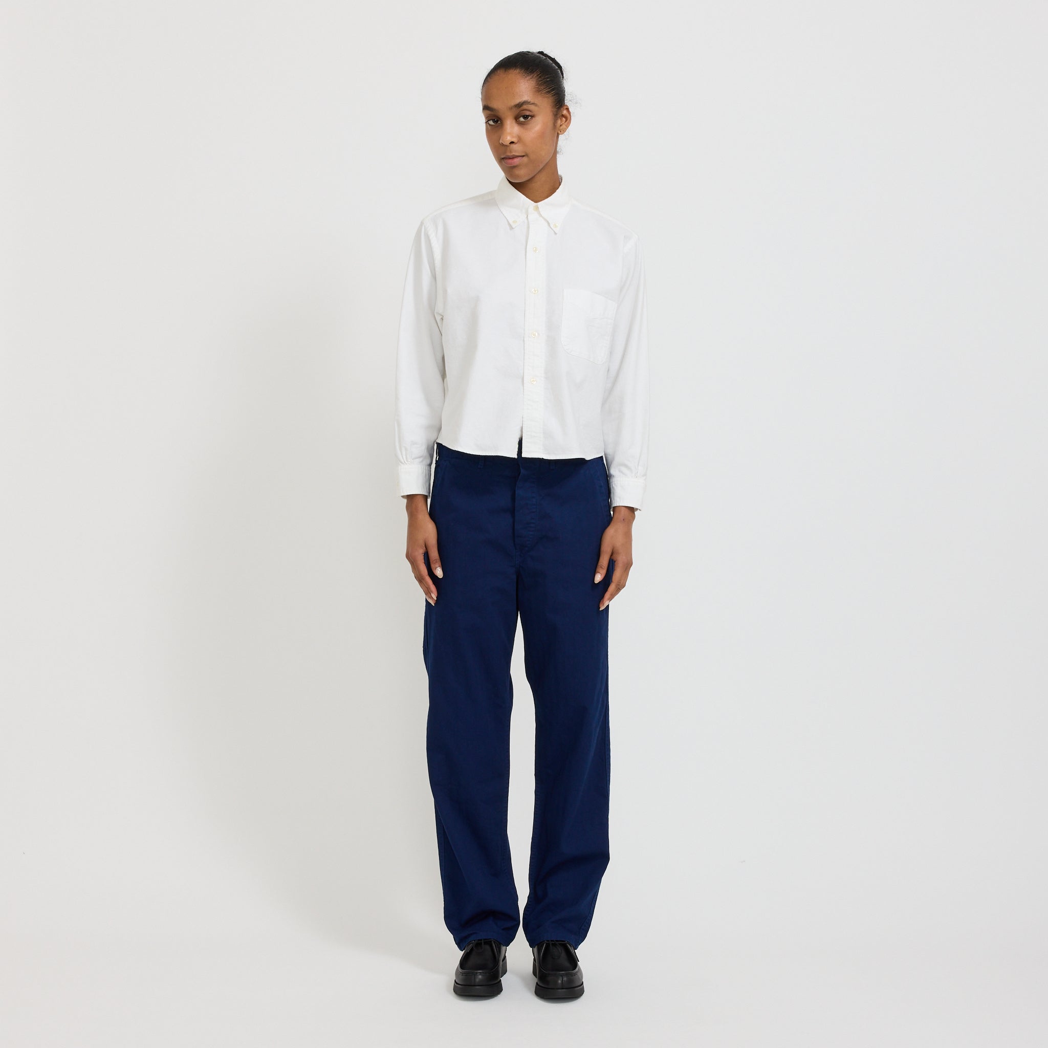 Orslow | French Work Pant Blue Womens | Maplestore
