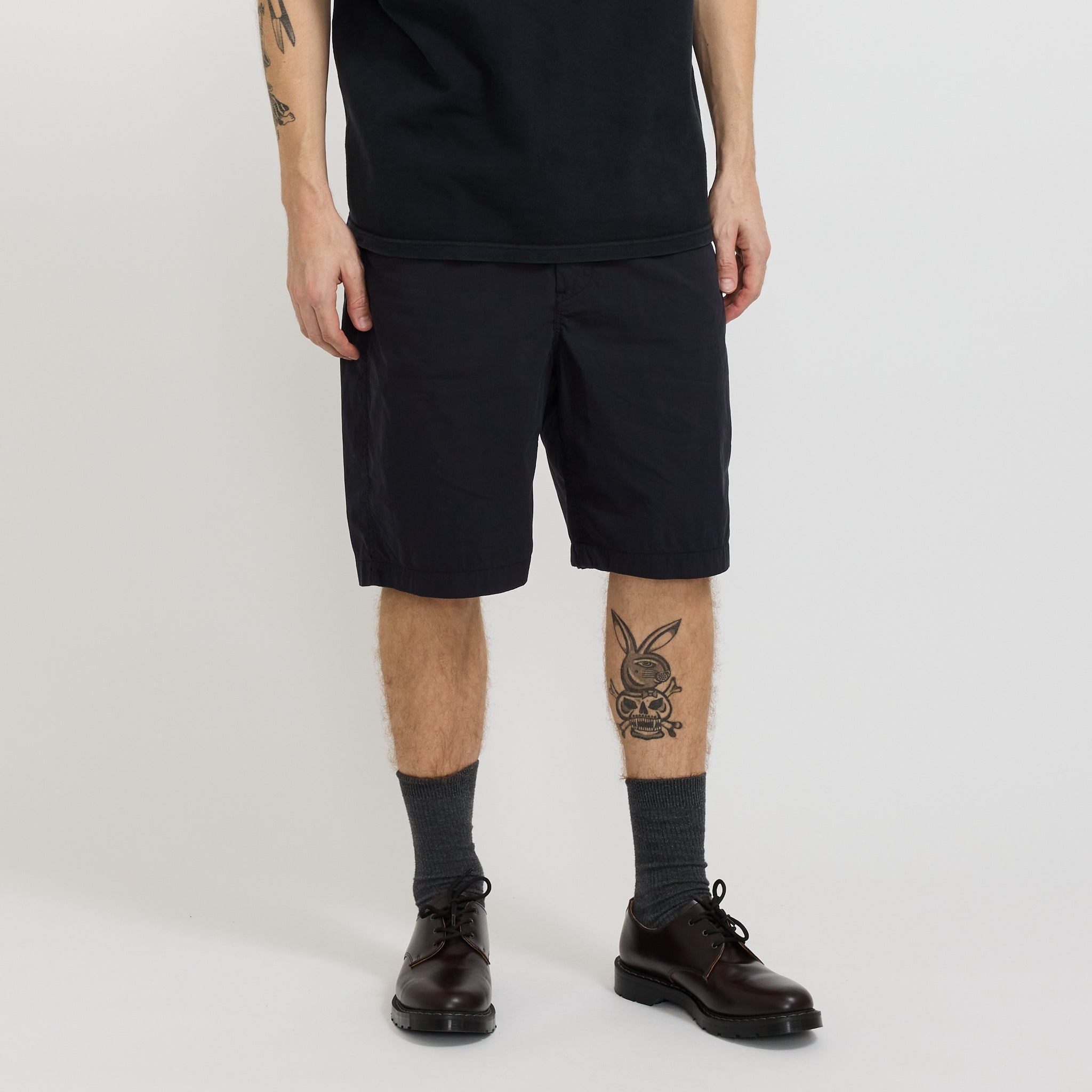 Orslow | Wide Fit New Yorker Shorts Black | Maplestore