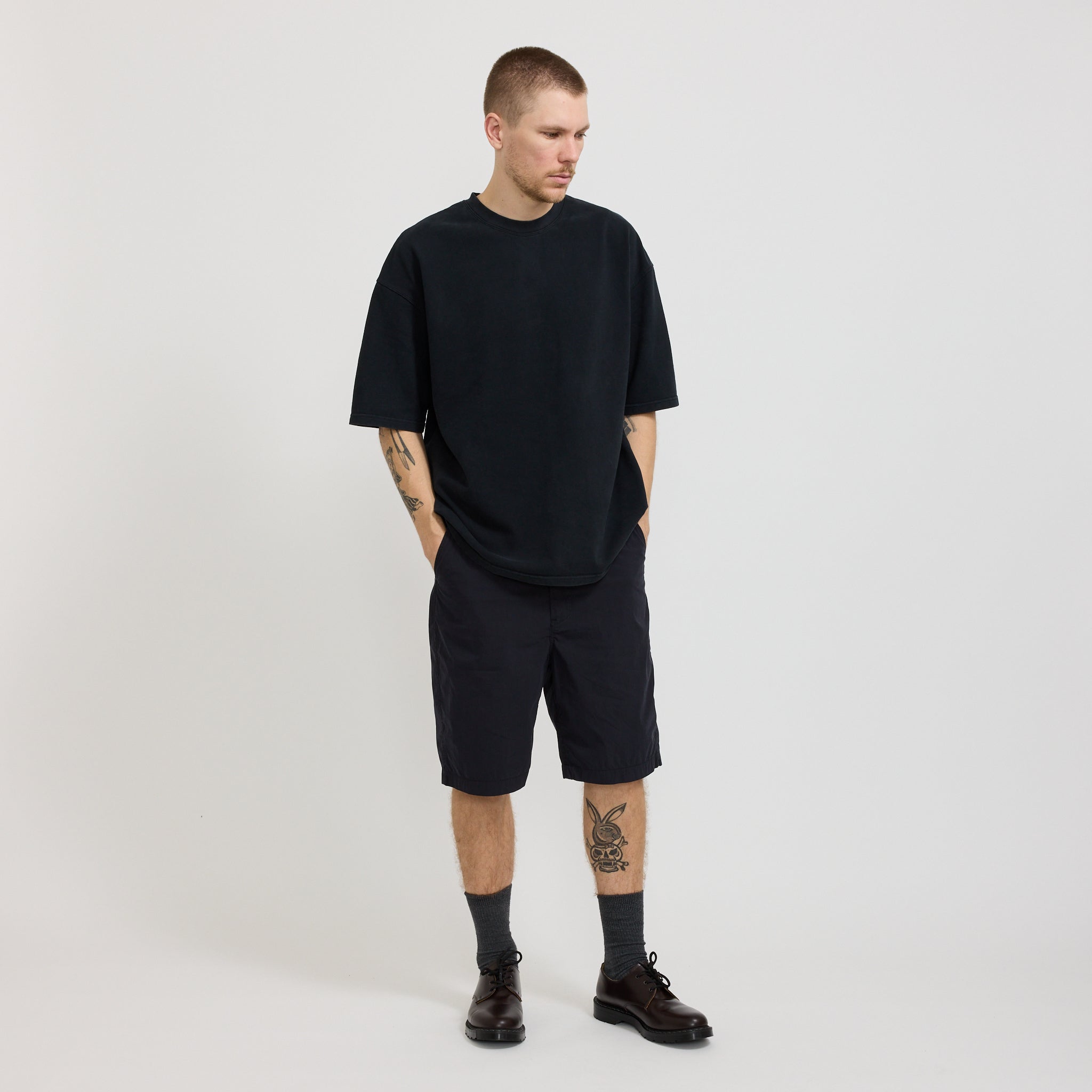 Orslow | Wide Fit New Yorker Shorts Black | Maplestore