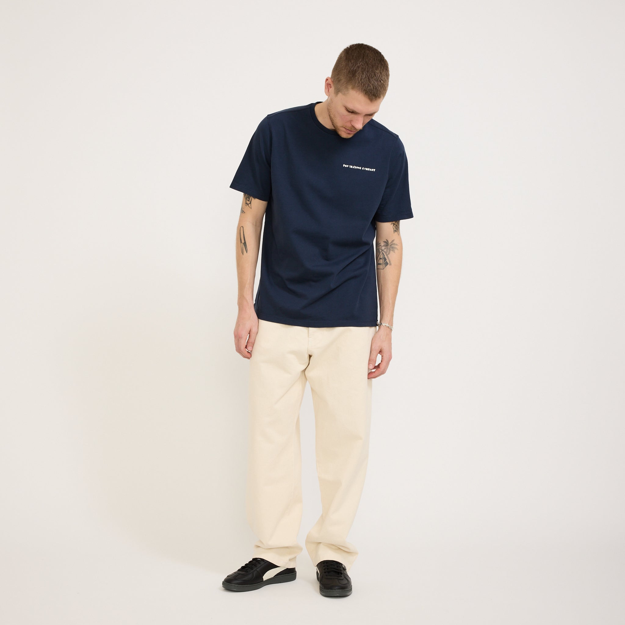 Pop Trading Company | Drs Pants Off White Denim | Maplestore