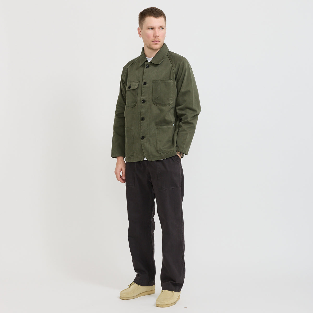 Service Works | Moleskin Coverall 2.0 Moss | Maplestore
