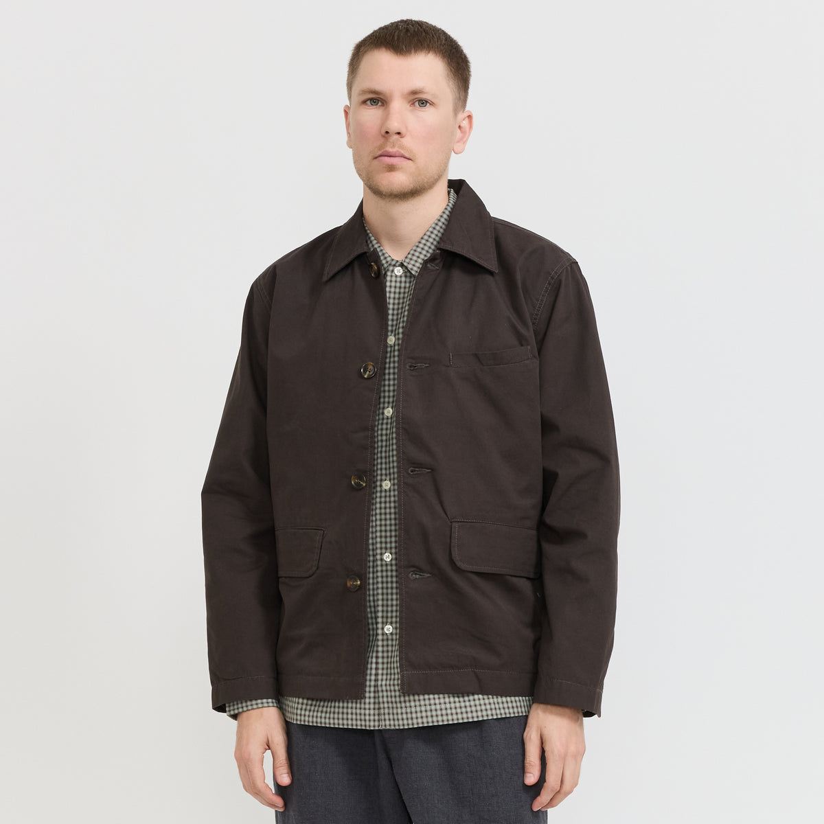 Universal Works | Warmus Jacket Brown | Maplestore