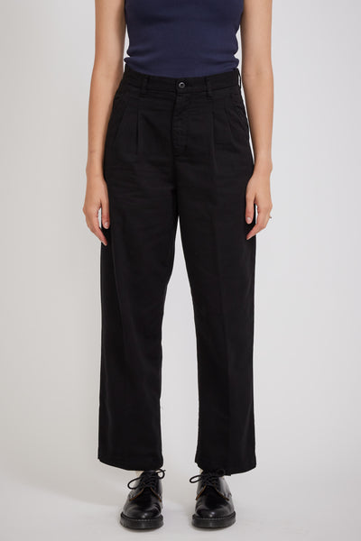 Carhartt WIP | Women's Cara Pant Black Garment Dyed | Maplestore