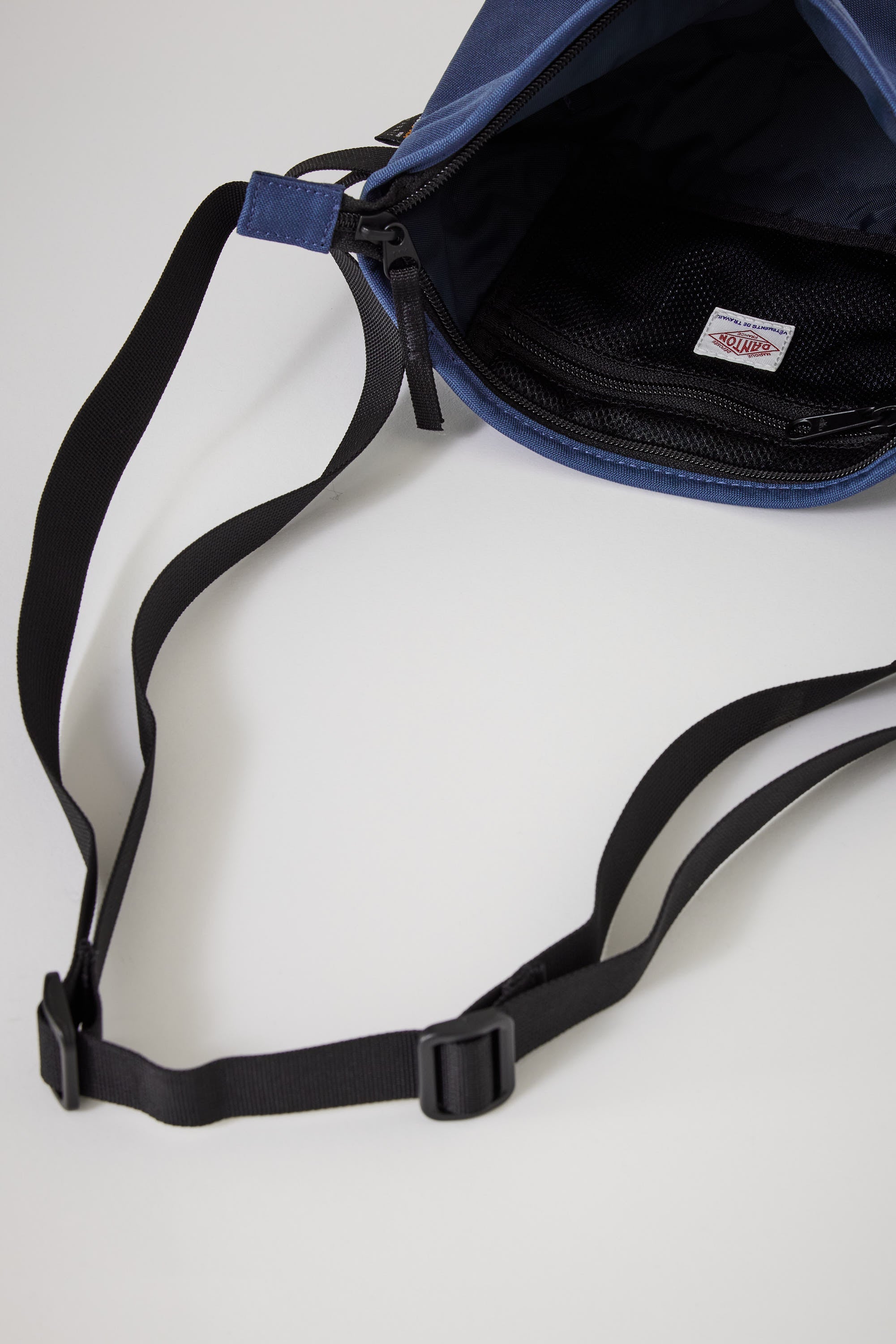 Danton | Shoulder Bag Cordura Canvas Smoky Blue | Maplestore