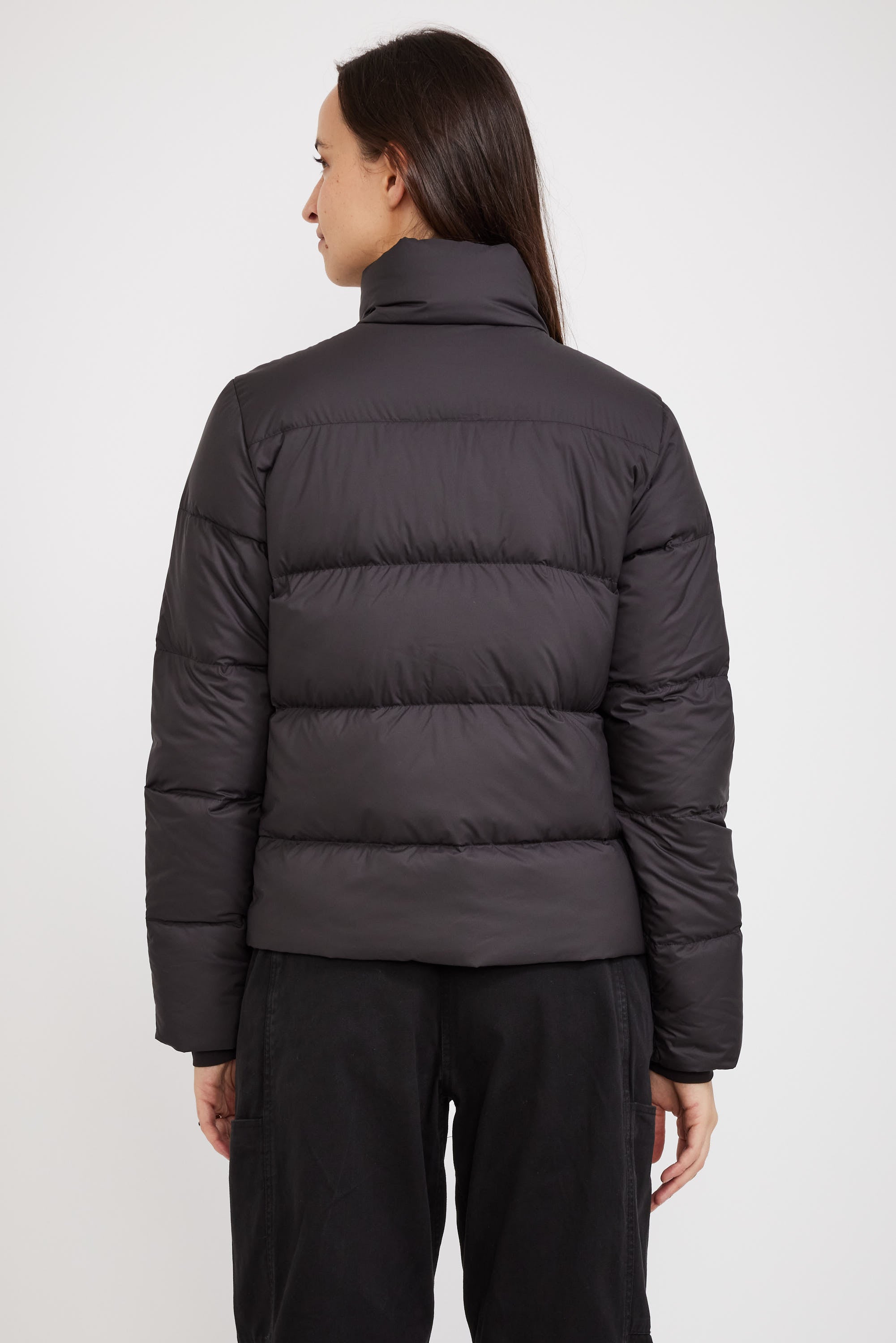 Patagonia | Womens Silent Down Jacket Black | Maplestore
