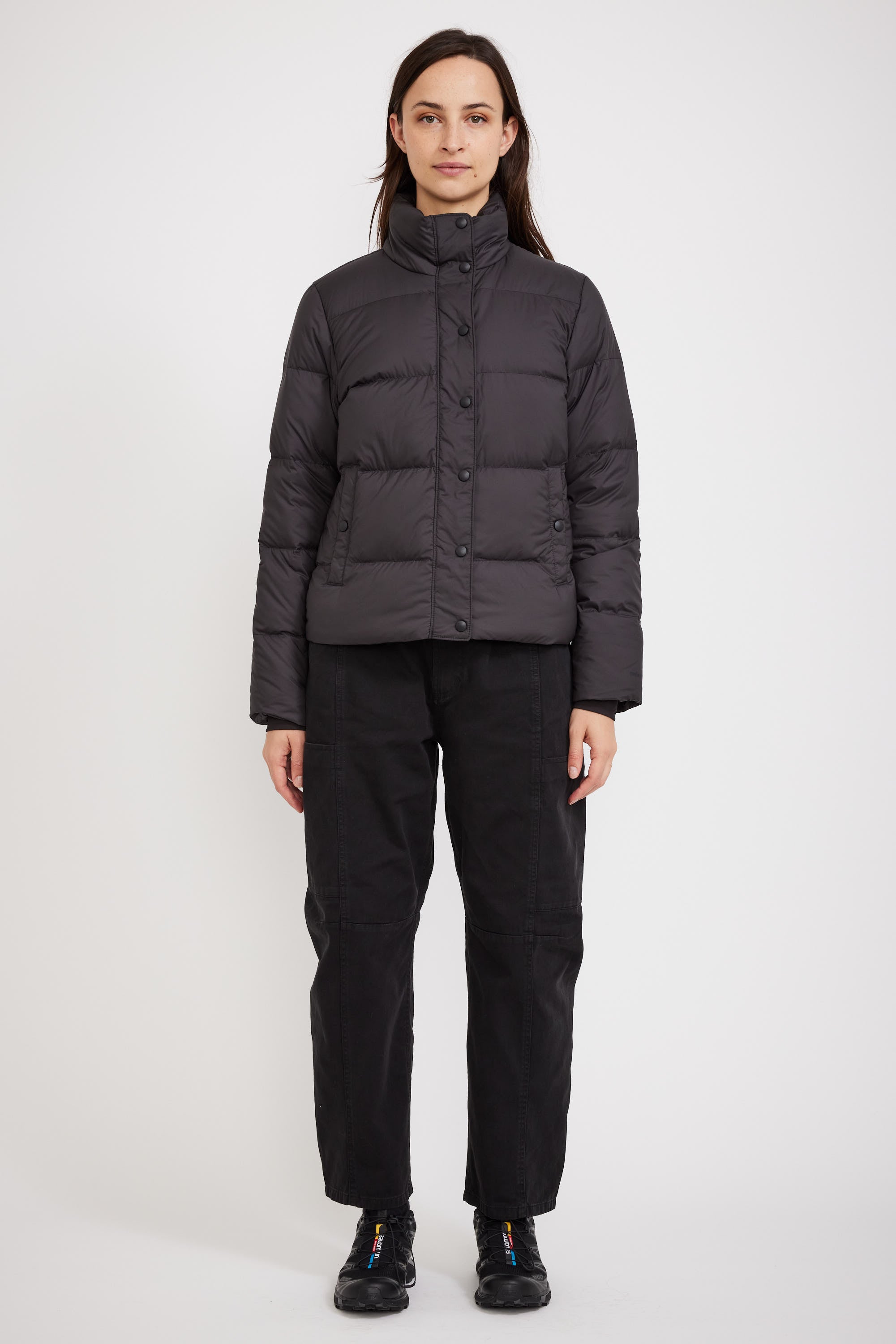 Patagonia | Womens Silent Down Jacket Black | Maplestore