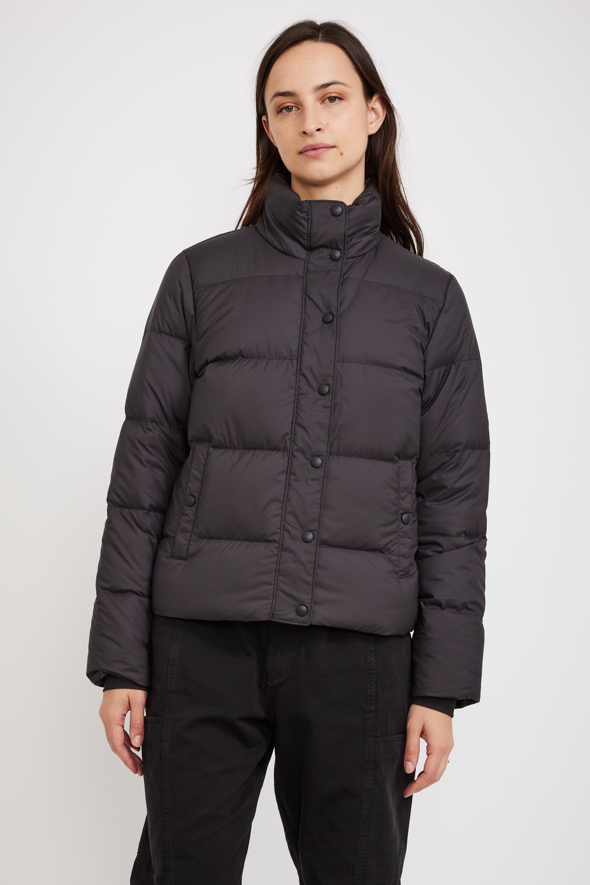 Patagonia | Womens Silent Down Jacket Black | Maplestore