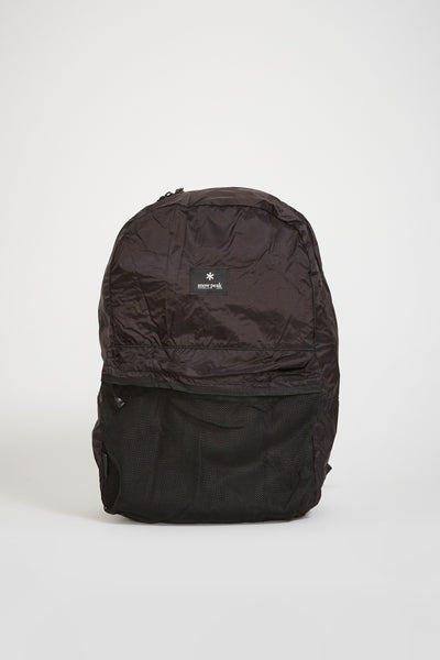 Snow Peak | Pocketable Daypack Black | Maplestore