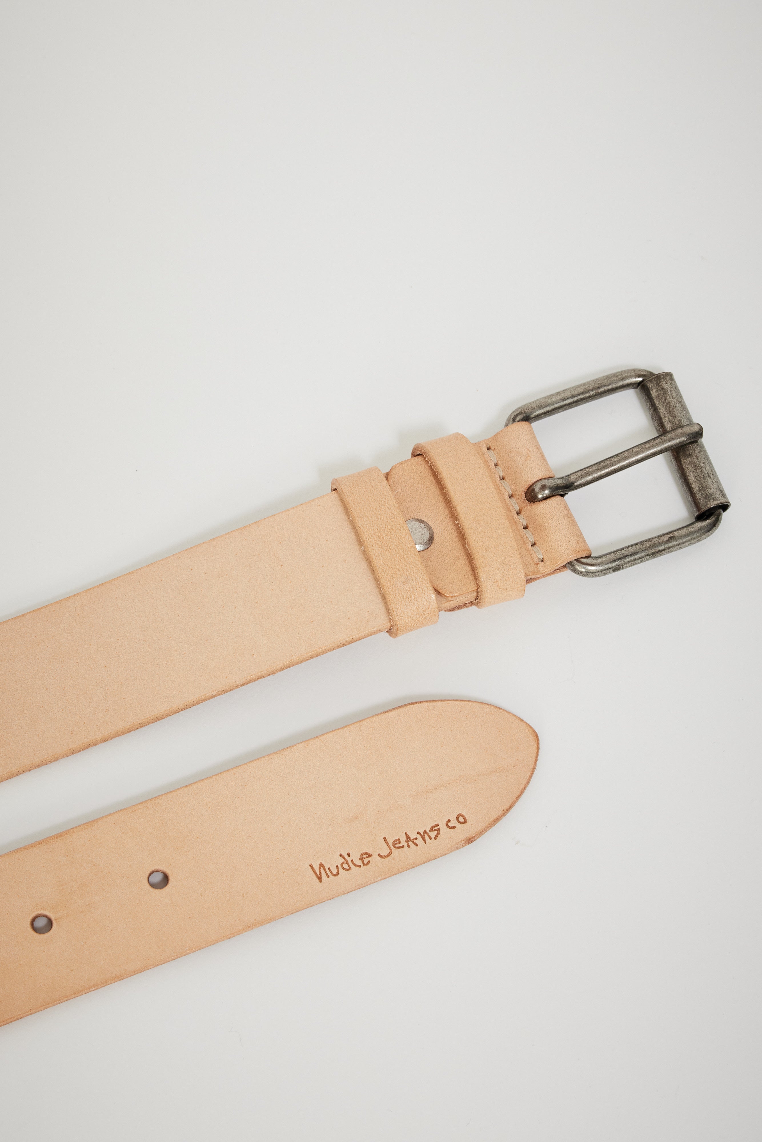 Nudie | Pedersson Leather Belt Natural | Maplestore