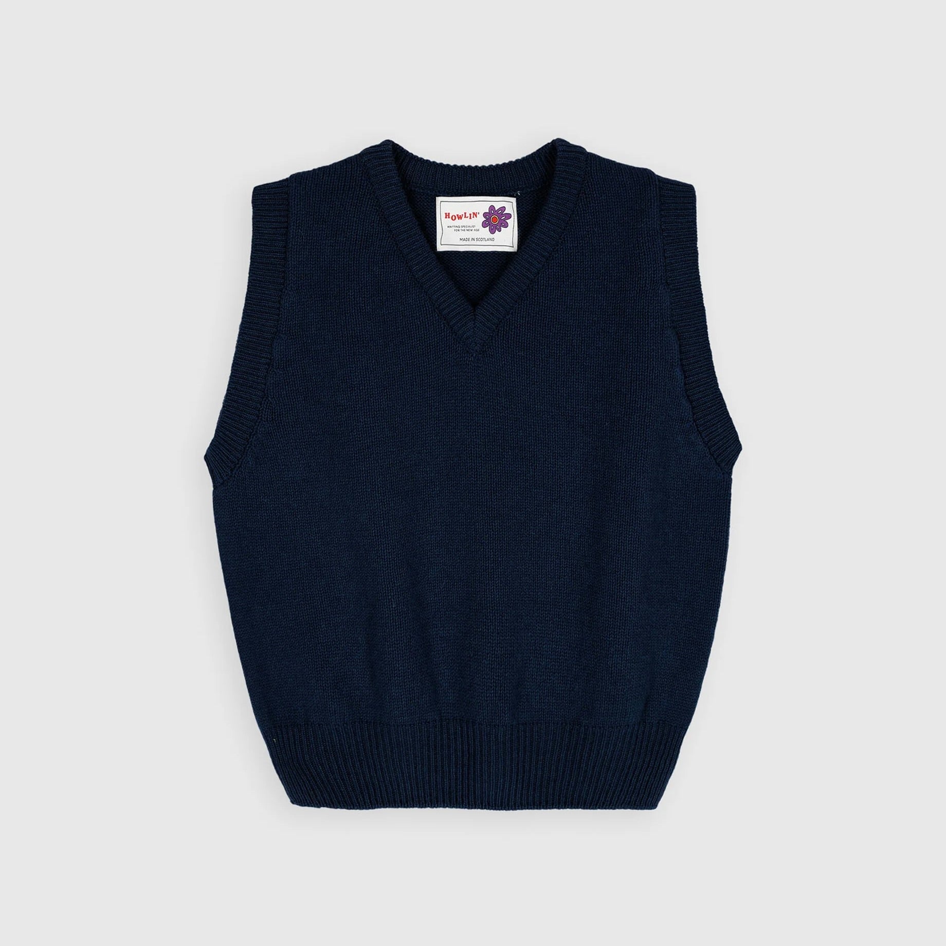Howlin | Slave To The Knit Slipover Navy | Maplestore
