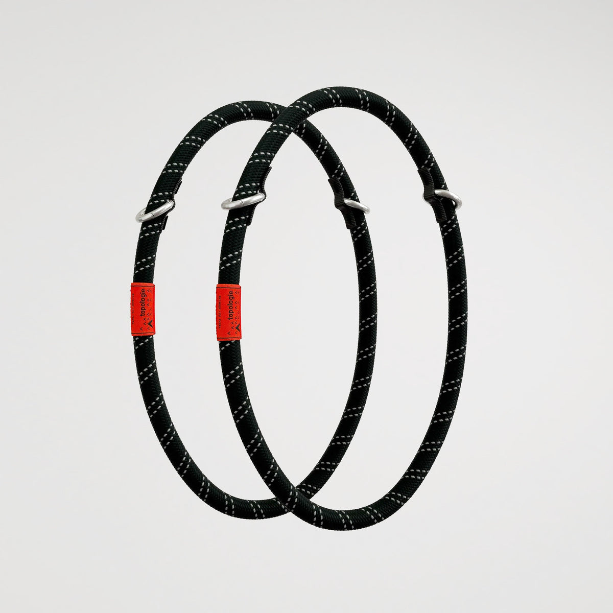 14mm Rope Loop Black Reflective