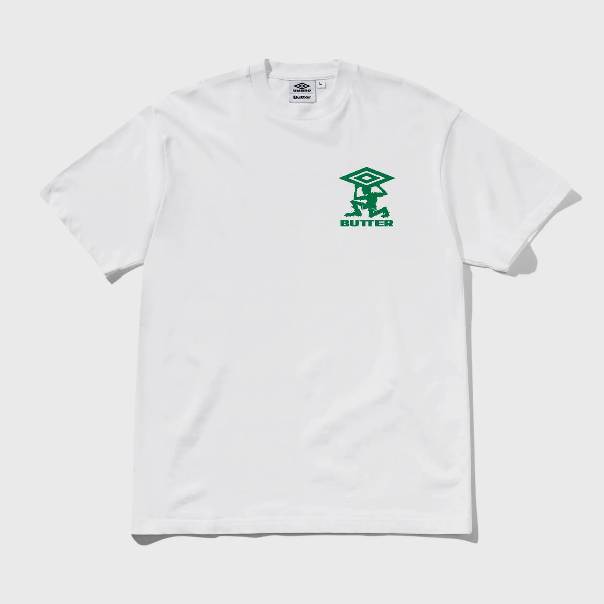 Butter Goods x Umbro Terrain Tee White