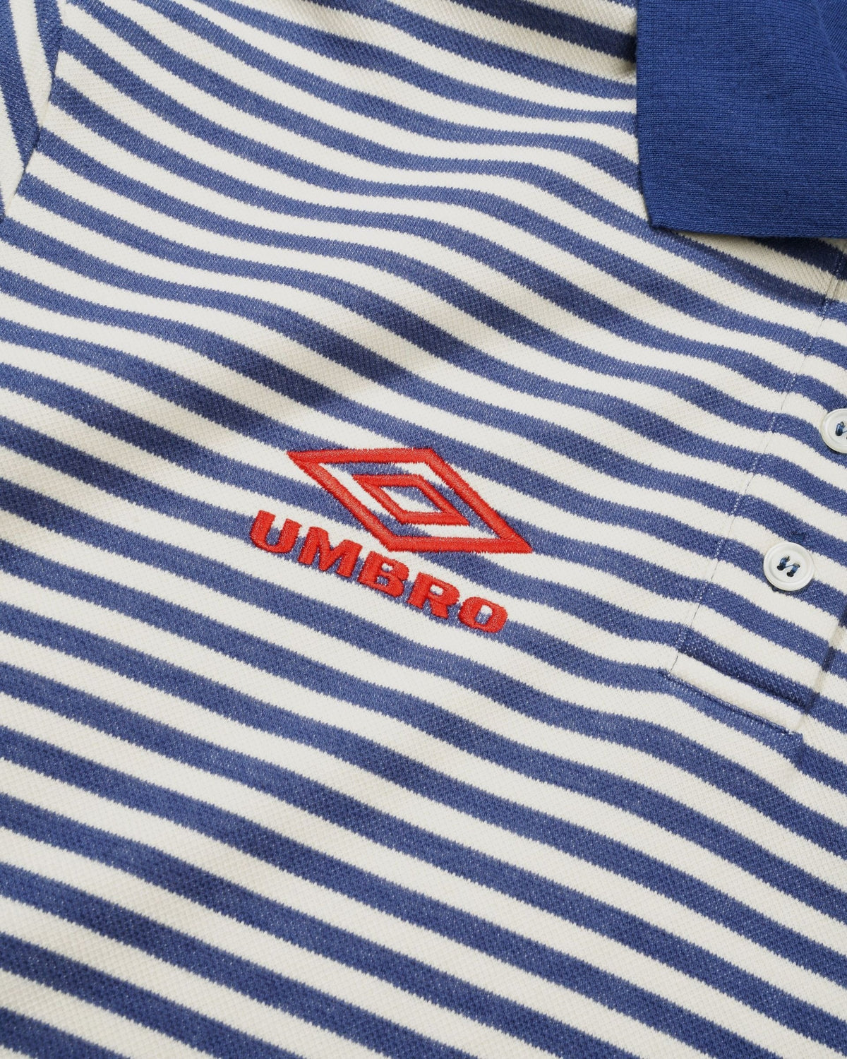 Butter Goods x Umbro Crest Polo Navy