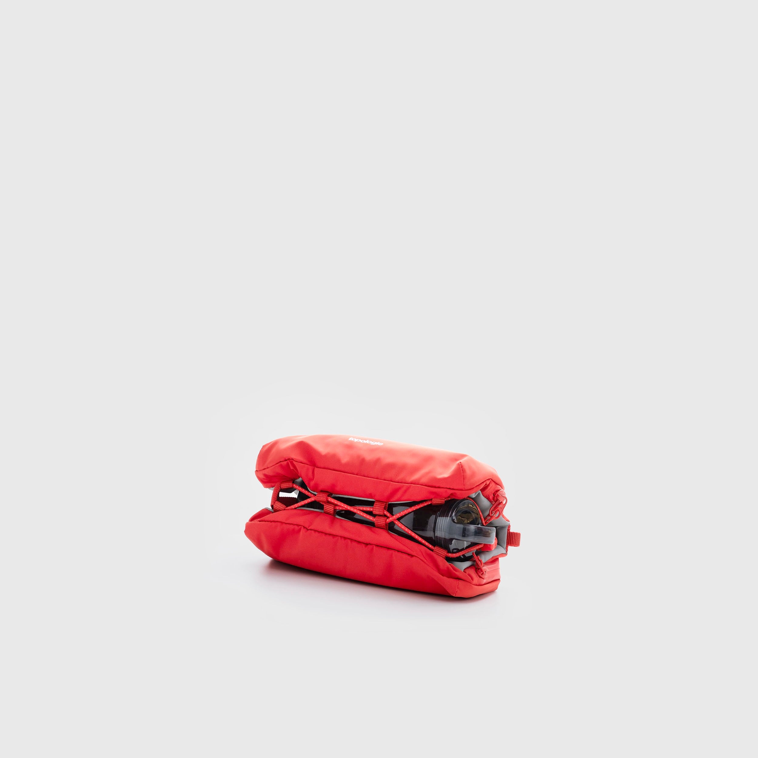 Bottle Sacoche Medium Topologie Red Tech Sateen