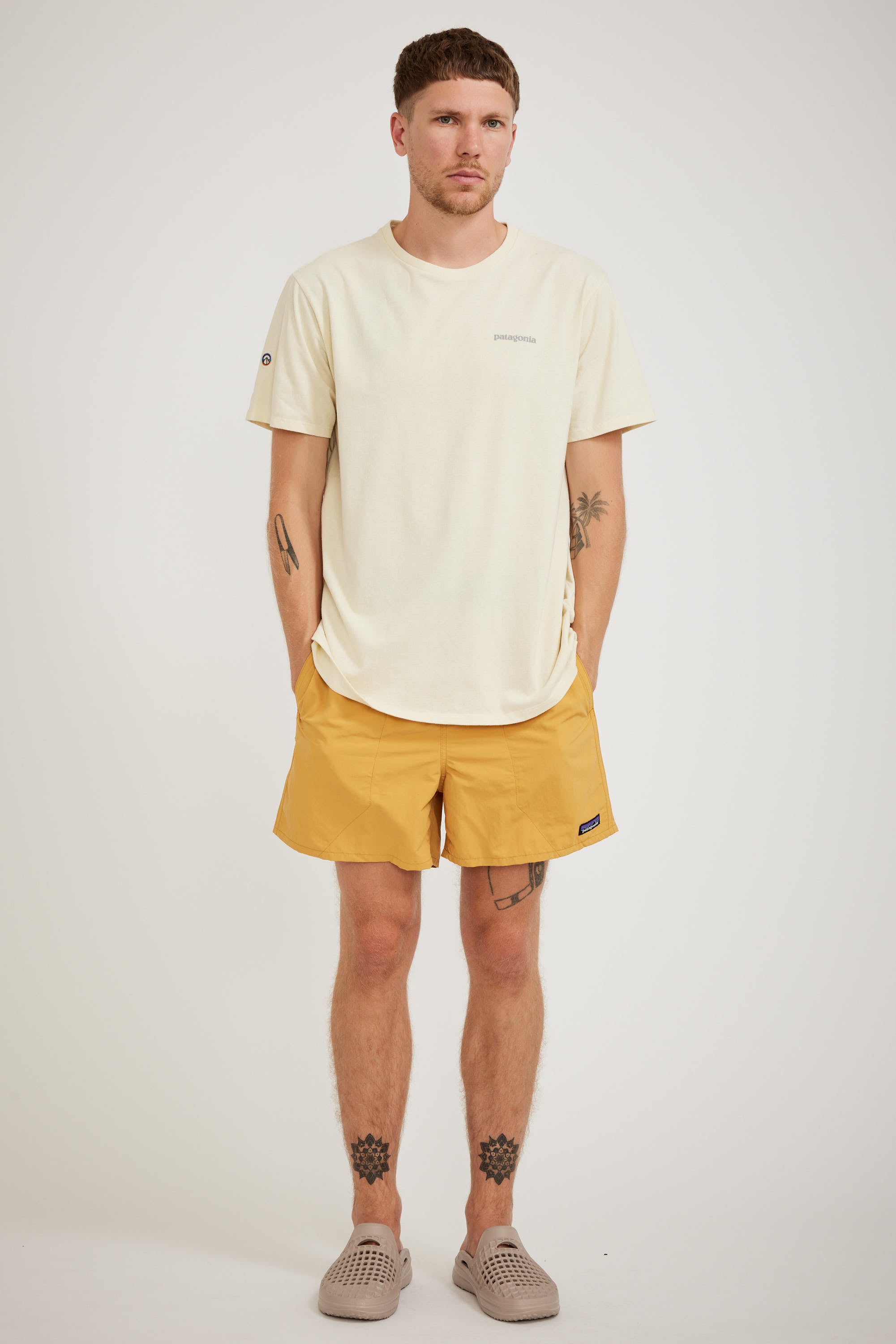 Patagonia | Fitz Roy Icon Responsibili-Tee Birch White | Maplestore