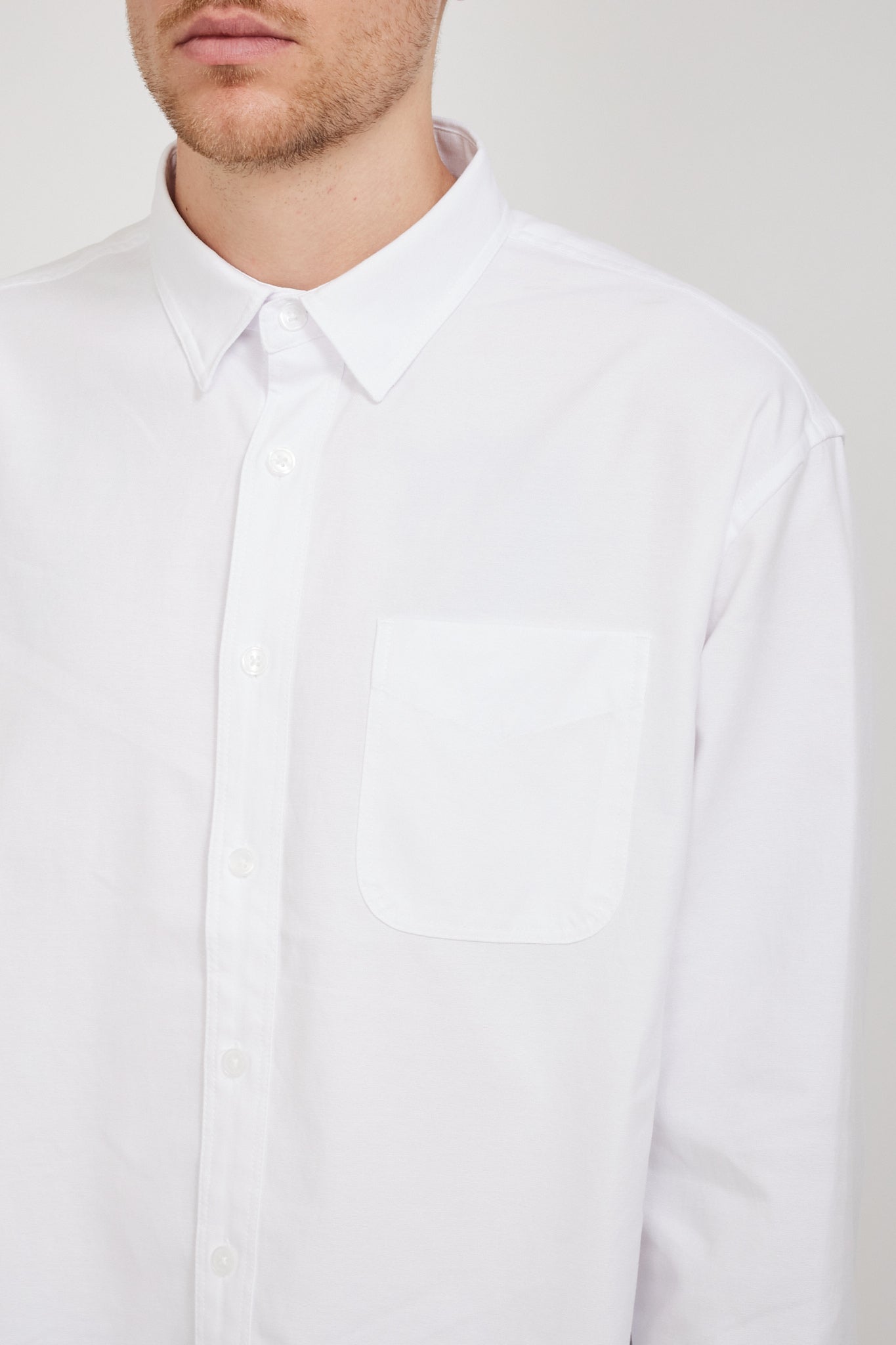 Frizmworks | OG Oxford Oversized Shirt White | Maplestore