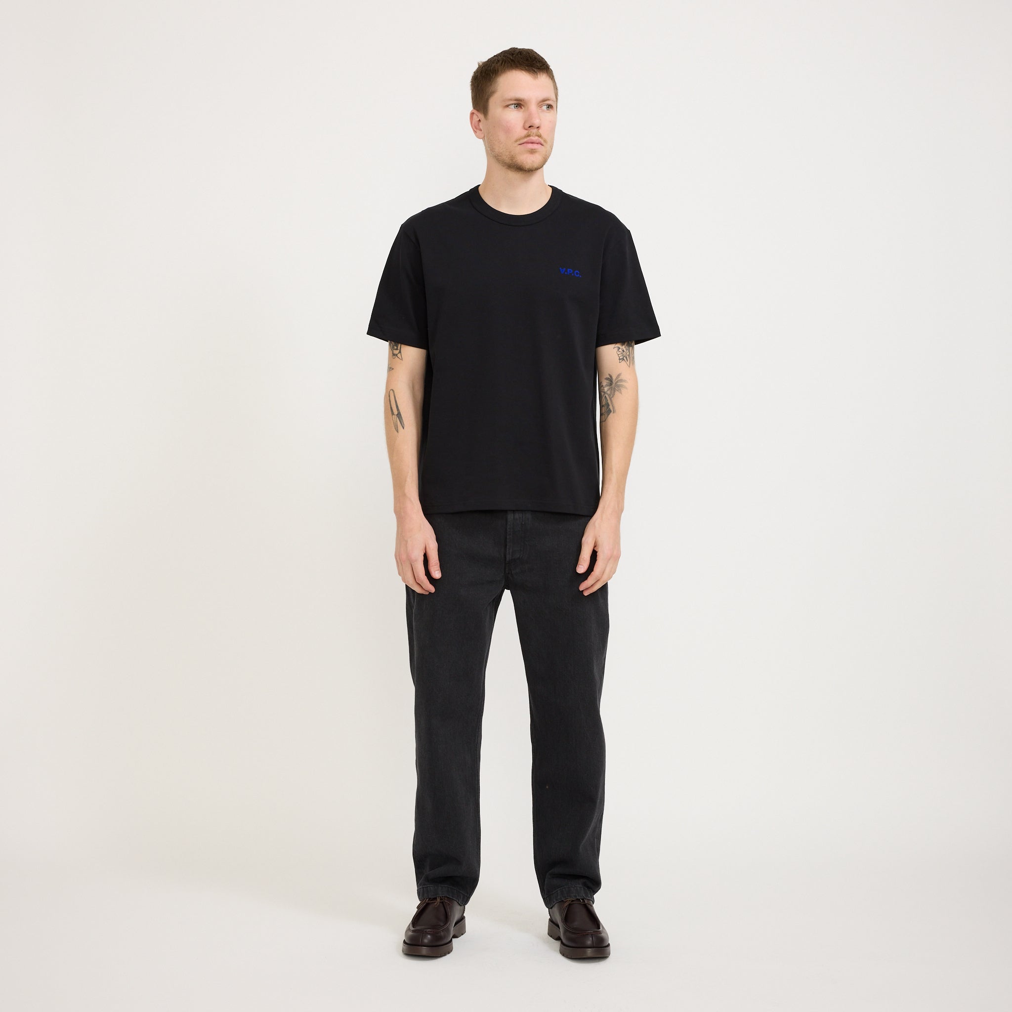 A.P.C. | Boxy Petit VPC Black/Blue | Maplestore