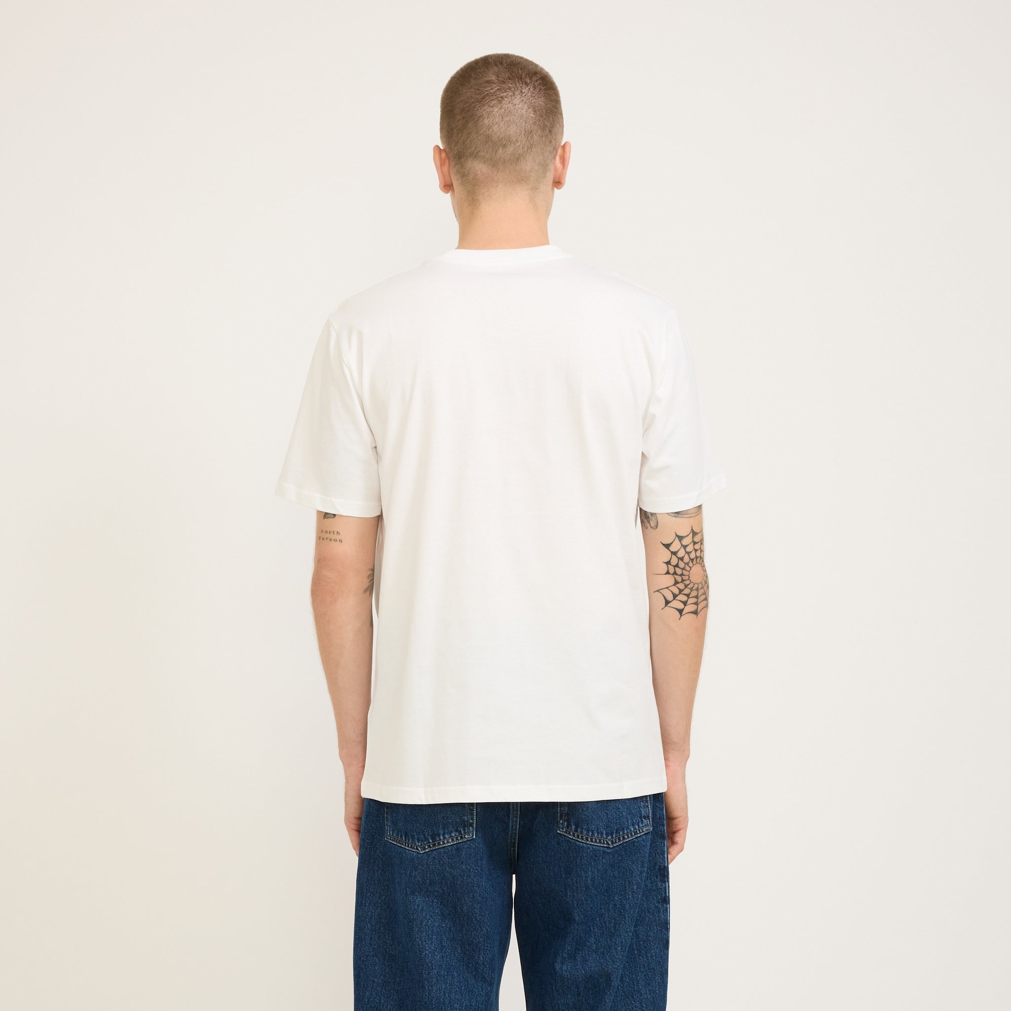 Carhartt WIP | S/S Base T-Shirt White/Black | Maplestore