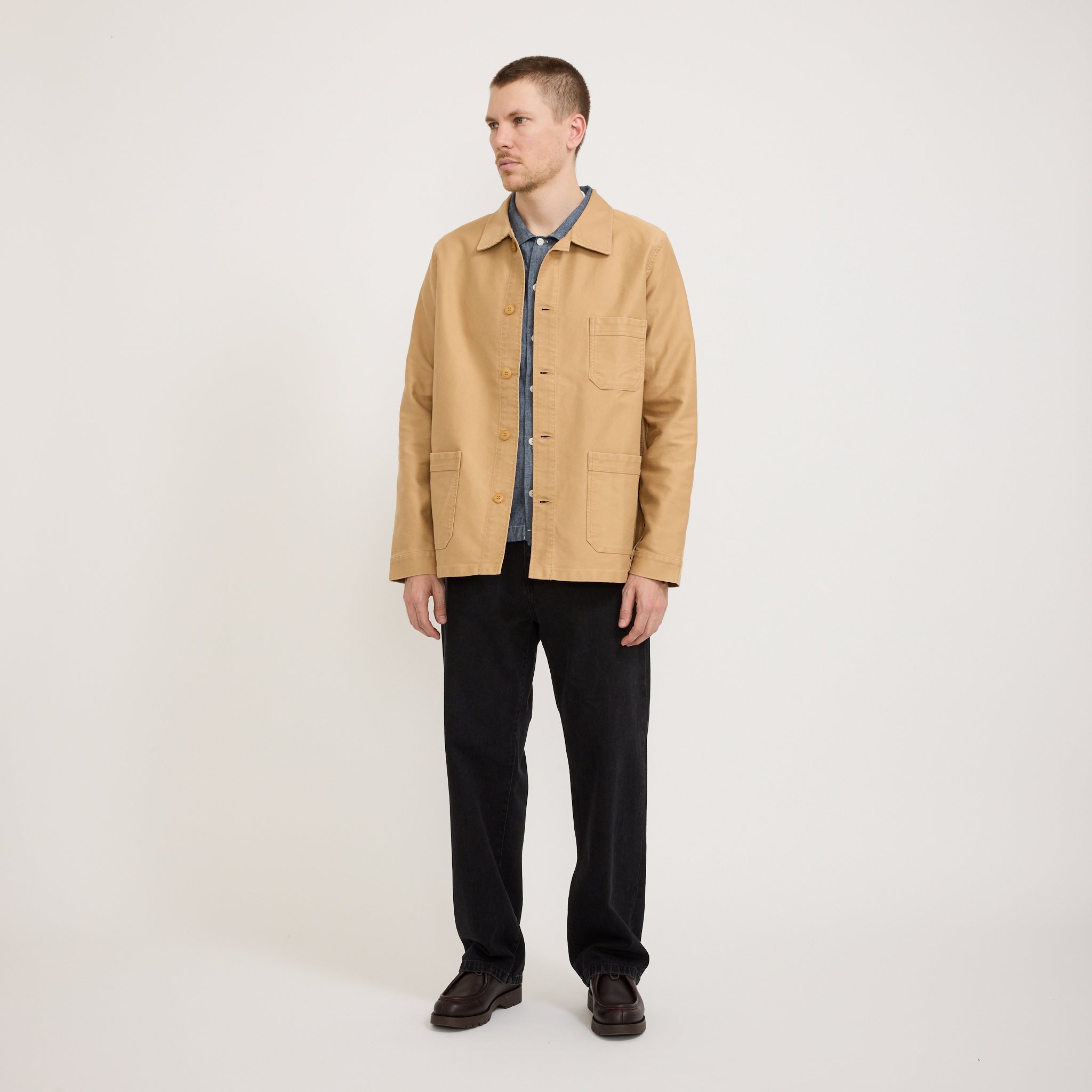 Le Mont Saint Michel | Genuine Work Jacket Kraft | Maplestore