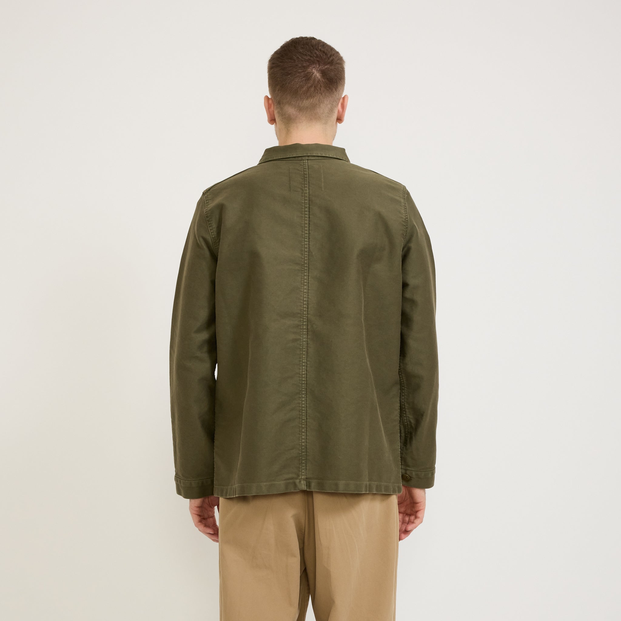 Le Mont Saint Michel | Genuine Work Jacket Kaki | Maplestore