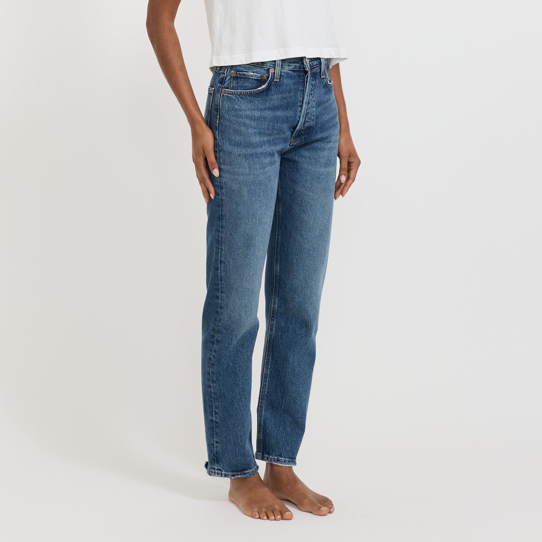 Agolde | 90's Pinch Waist High Rise Straight Range | Maplestore