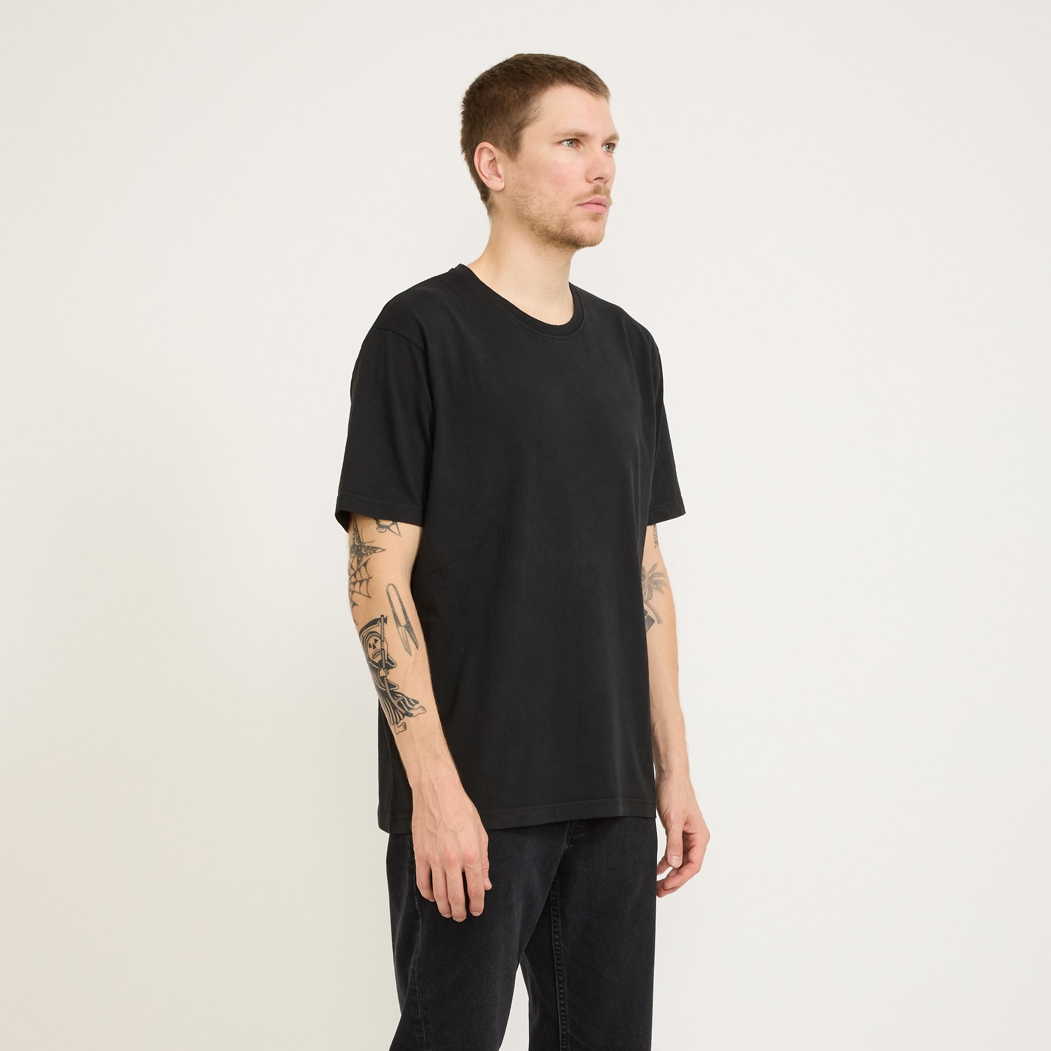 Nudie Jeans Co. | Uno Everyday T-Shirt Black | Maplestore
