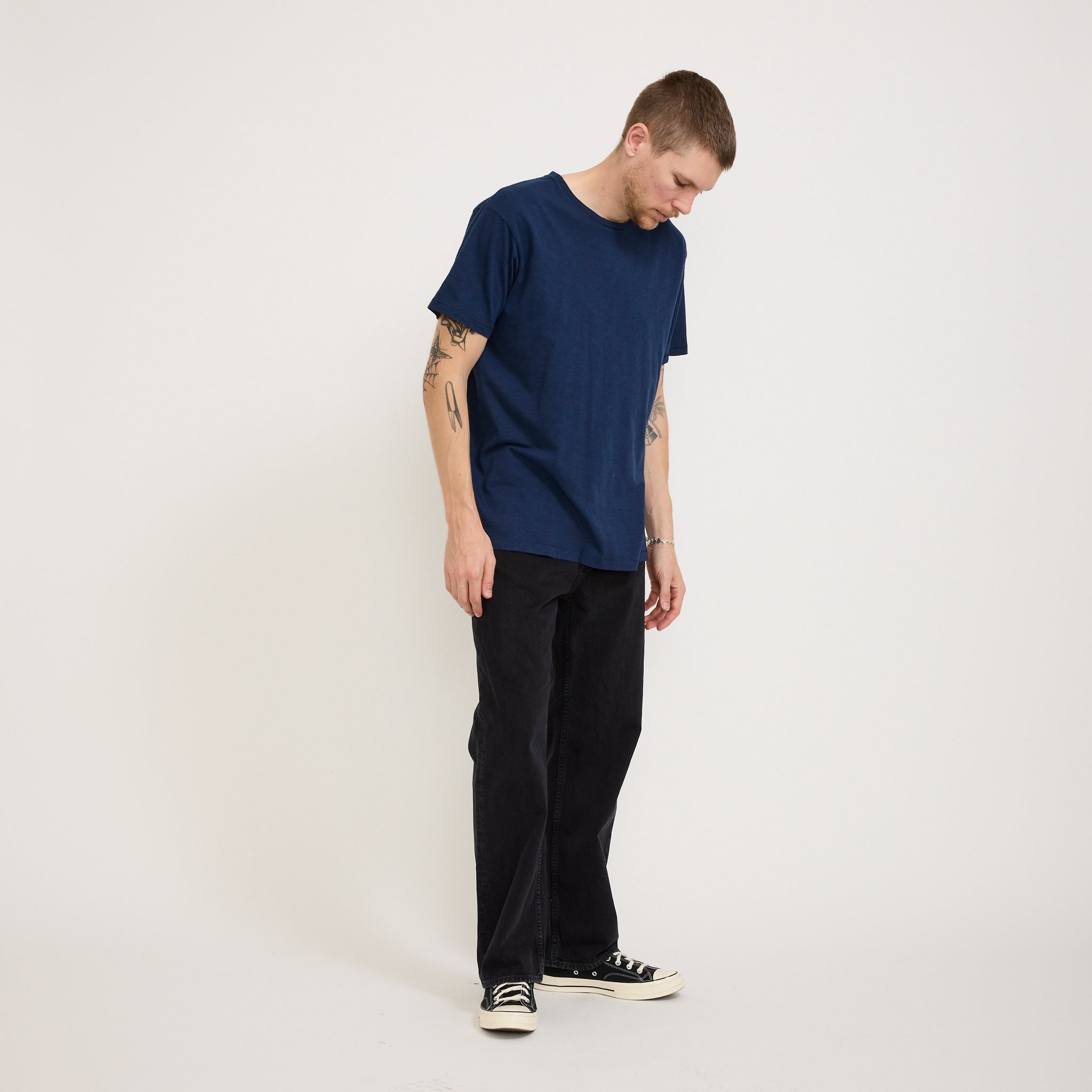 Nudie Jeans Co. | Roffe T-Shirt French Blue | Maplestore