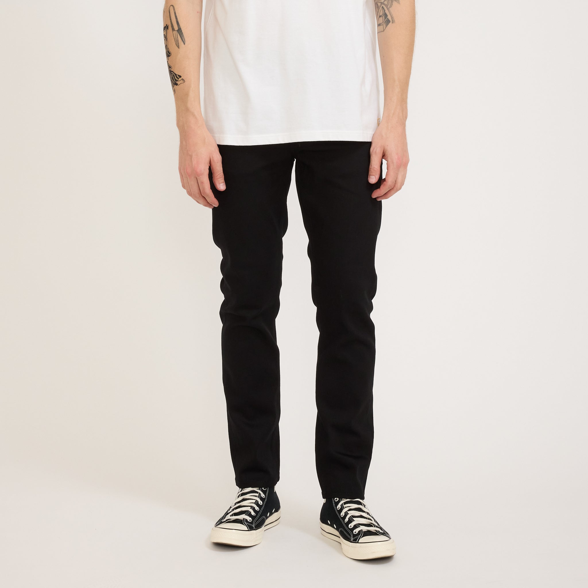 Nudie Jeans Co. | Lean Dean Dry Ever Black | Maplestore