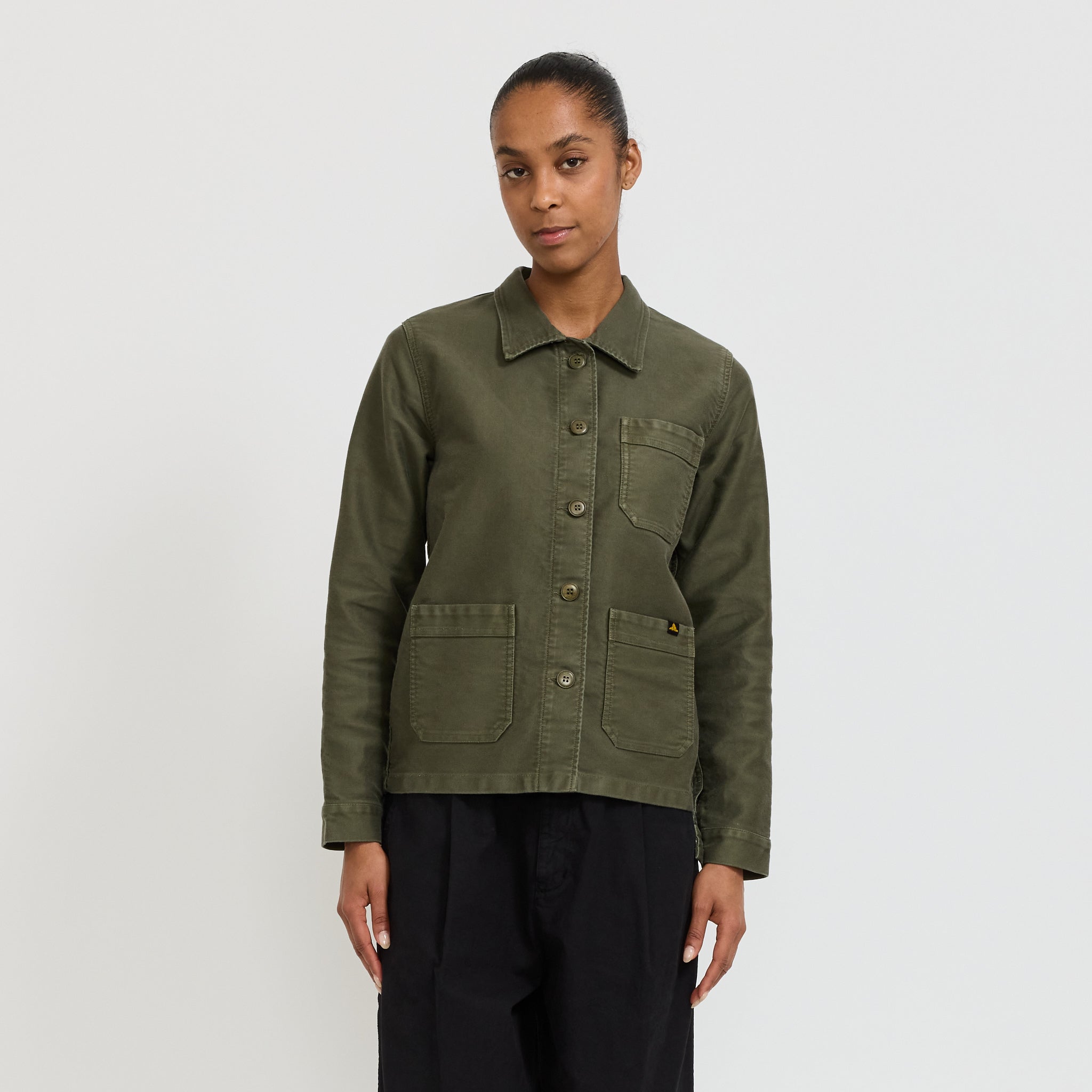 W's Genuine Work Jacket Kaki | Maplestore