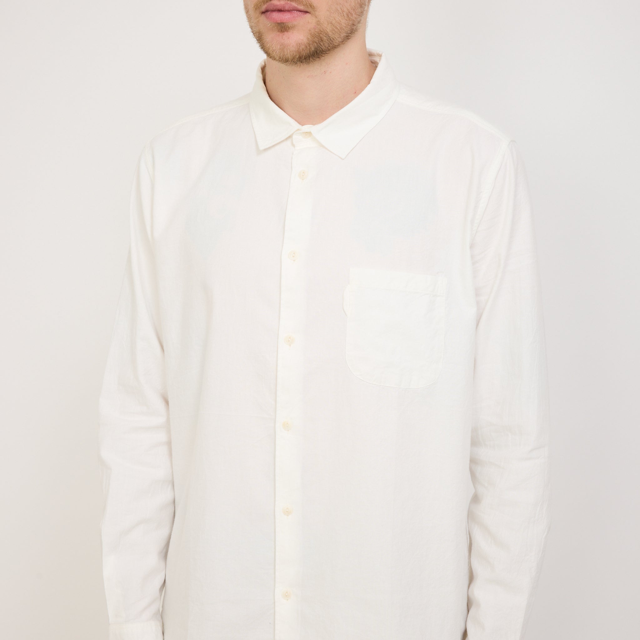 YMC | Curtis Shirt White | Maplestore
