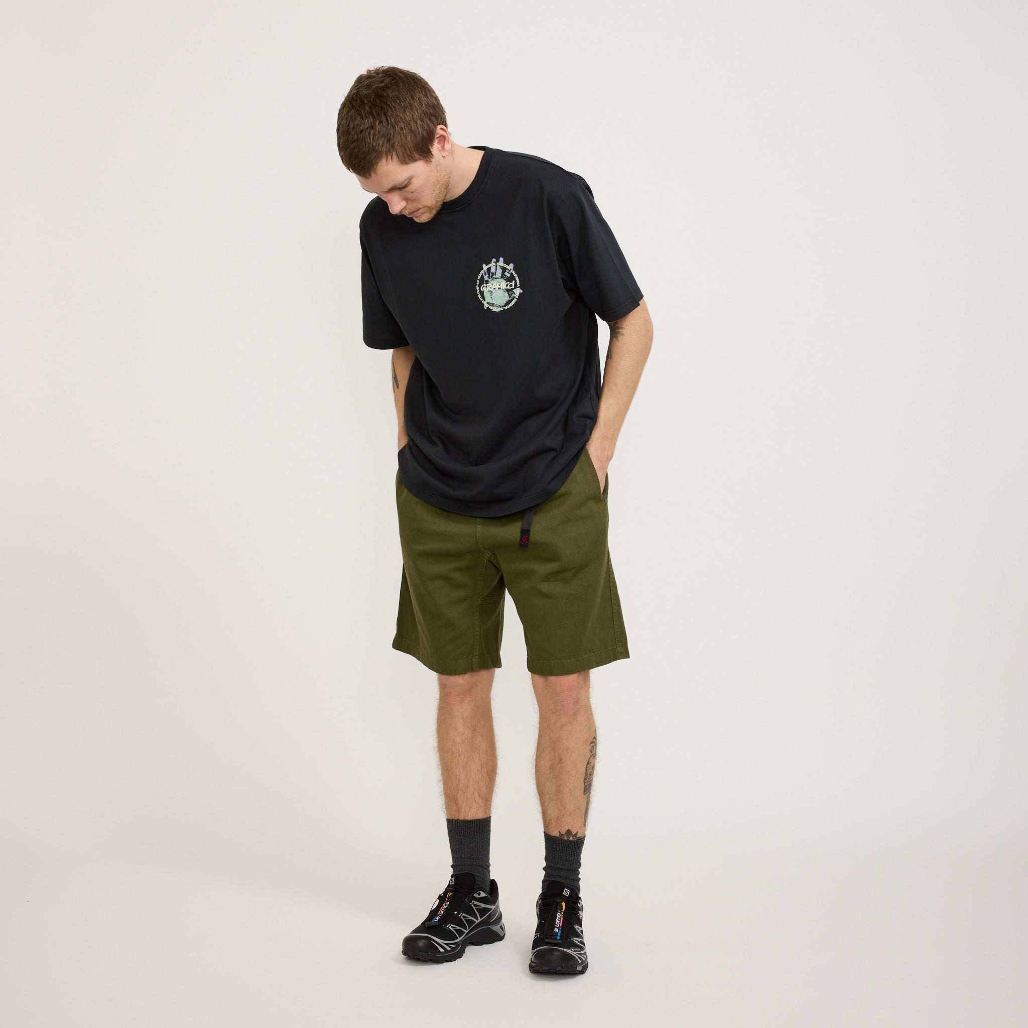 Gramicci | G-Short Olive | Maplestore